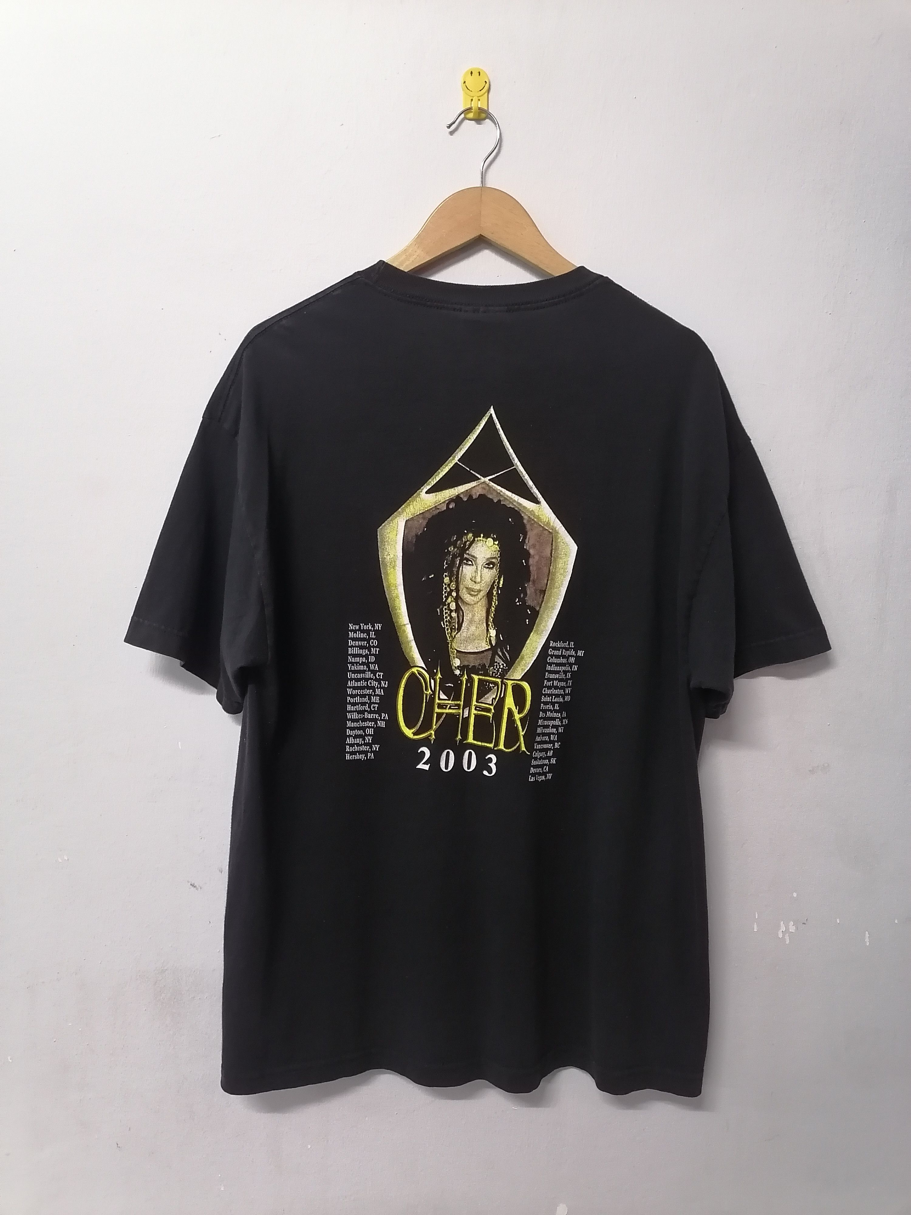 Band Tees 00s Vintage Cher Living Proof Concert Tour Tee Size US XL / EU 56 / 4 - 4 Thumbnail