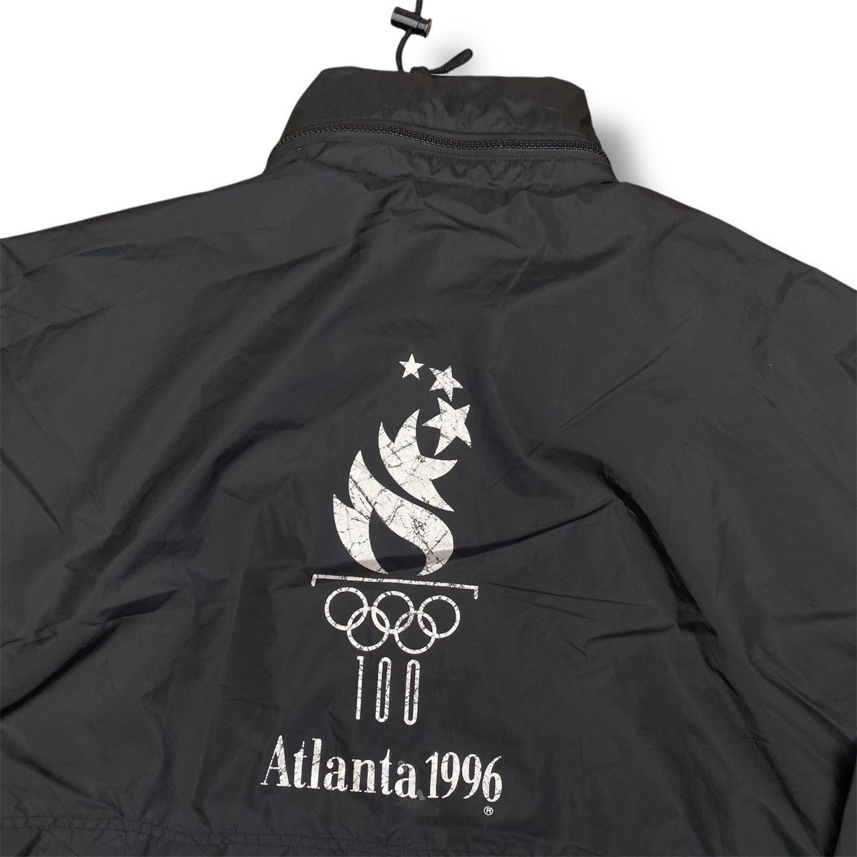 USA Olympics Vintage 90s Olympic 100 Atlanta 1996 Light Jacket. #F4 Size US L / EU 52-54 / 3 - 3 Thumbnail