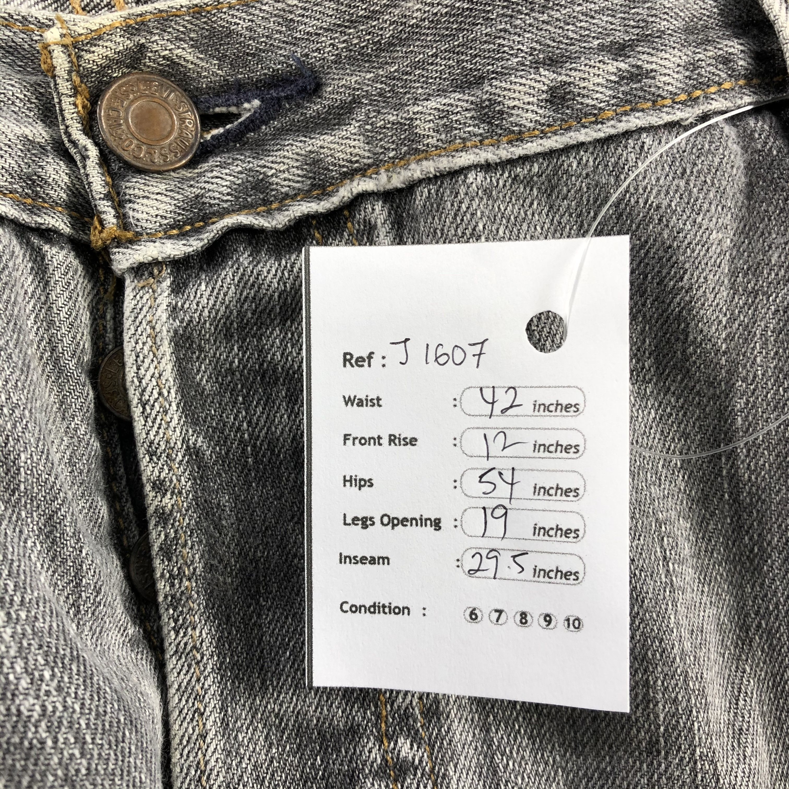 Levi's Vintage Levis 501 Earth Tone Jeans-J1607 Size US 42 / EU 58 - 18 Thumbnail