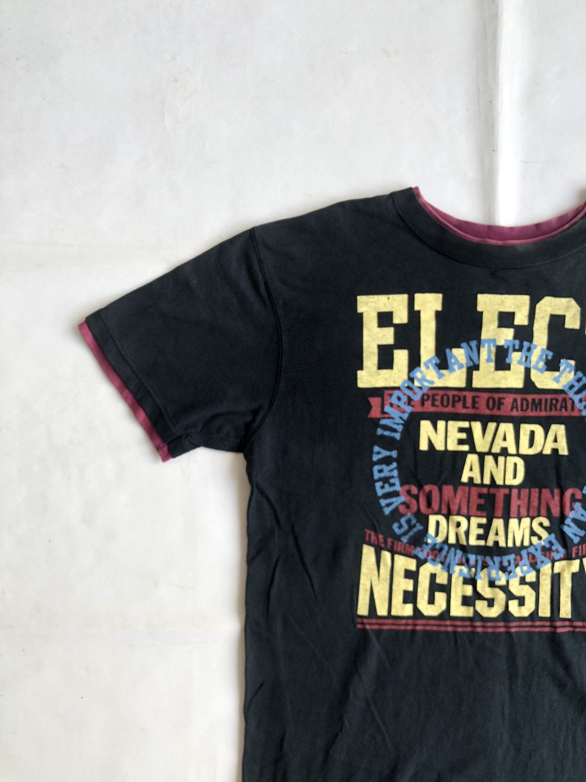 Hysteric Glamour Japasene Poem Double Layer Sun Faded Rock Punk Style Size US M / EU 48-50 / 2 - 3 Thumbnail