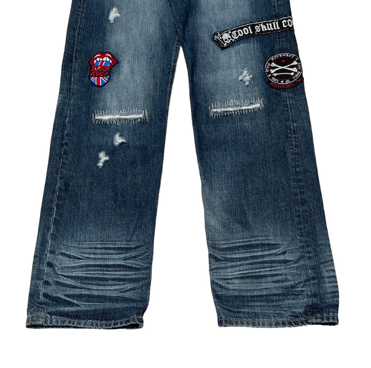 Japanese Brand × Vintage Vintage Japanese Brand Sorridere Patchwork Jeans 2000s Size US 31 - 6 Thumbnail