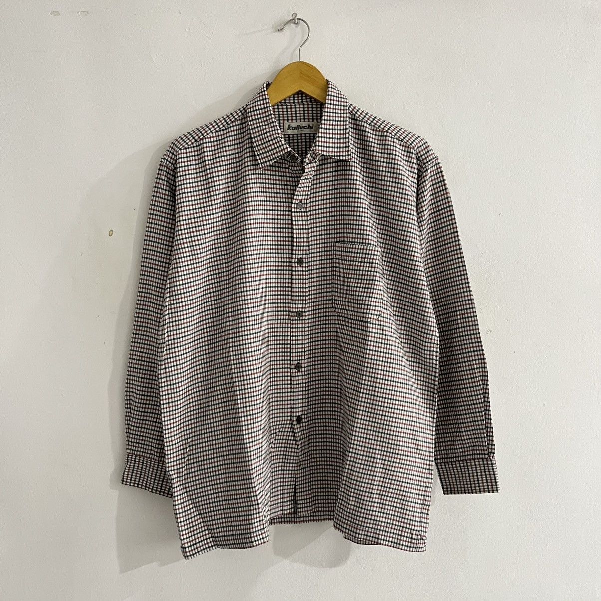 Japanese Brand Kalluchi - Longsleeve Shirt Size US M / EU 48-50 / 2 - 1 Thumbnail