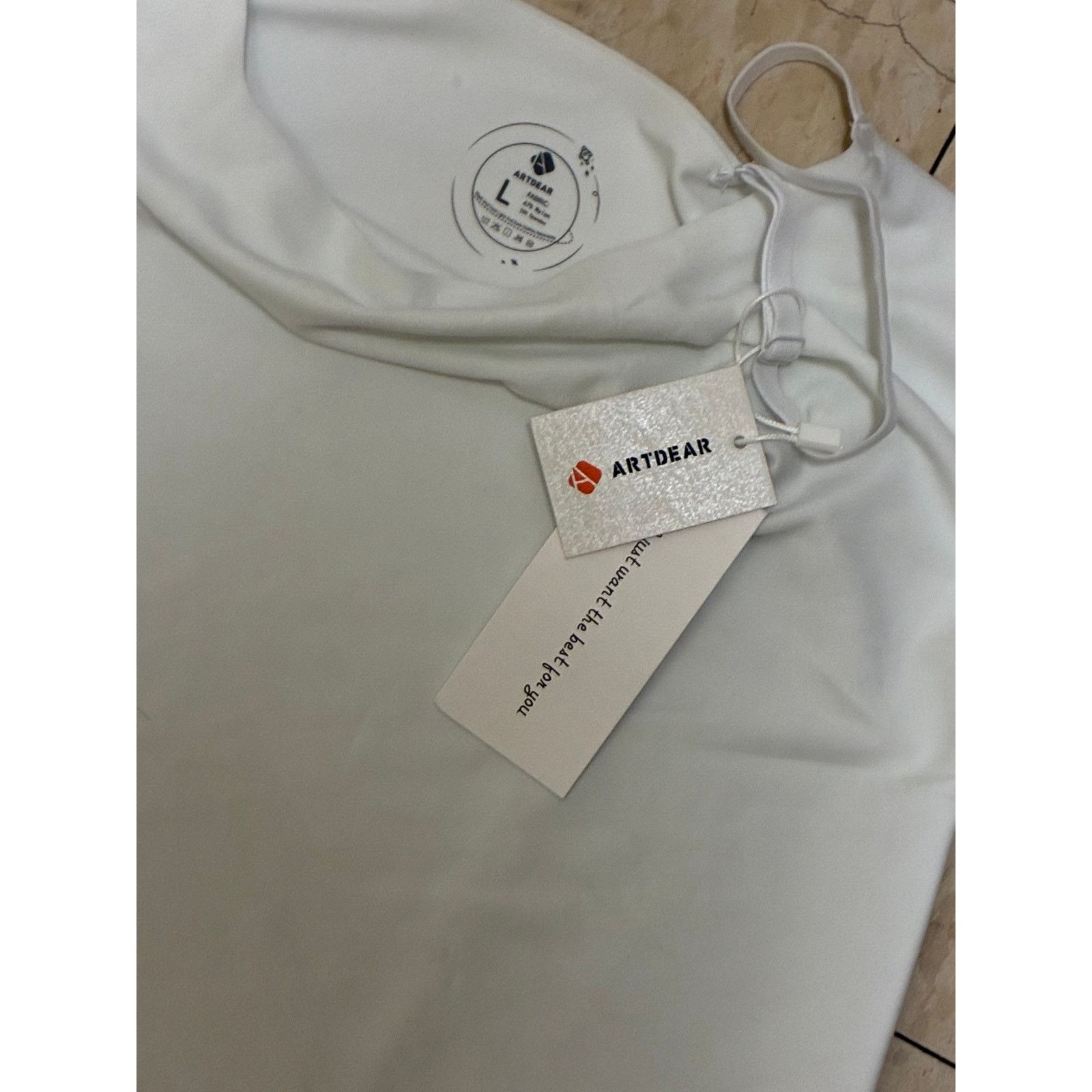 The Unbranded Brand Fit Camisole with Built in Bra - Spaghetti Straps Camis Tank Size L / US 10 / IT 46 - 6 Thumbnail