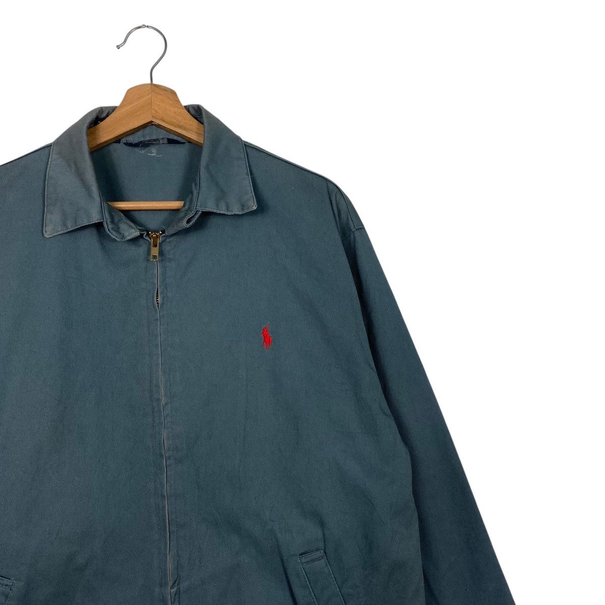 Polo Ralph Lauren Vintage 80s Polo Ralph Lauren Made In Usa Zipper Jacket Size US M / EU 48-50 / 2 - 5 Thumbnail