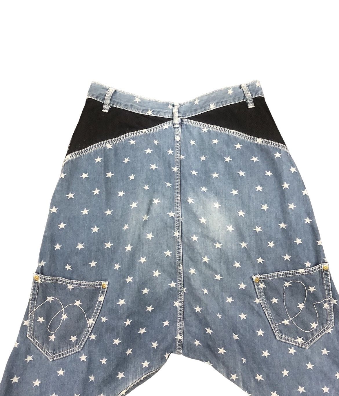 If Six Was Nine Issey miyake Mercibeaucoup Low Rise Star design jeans Size US 29 - 5 Thumbnail