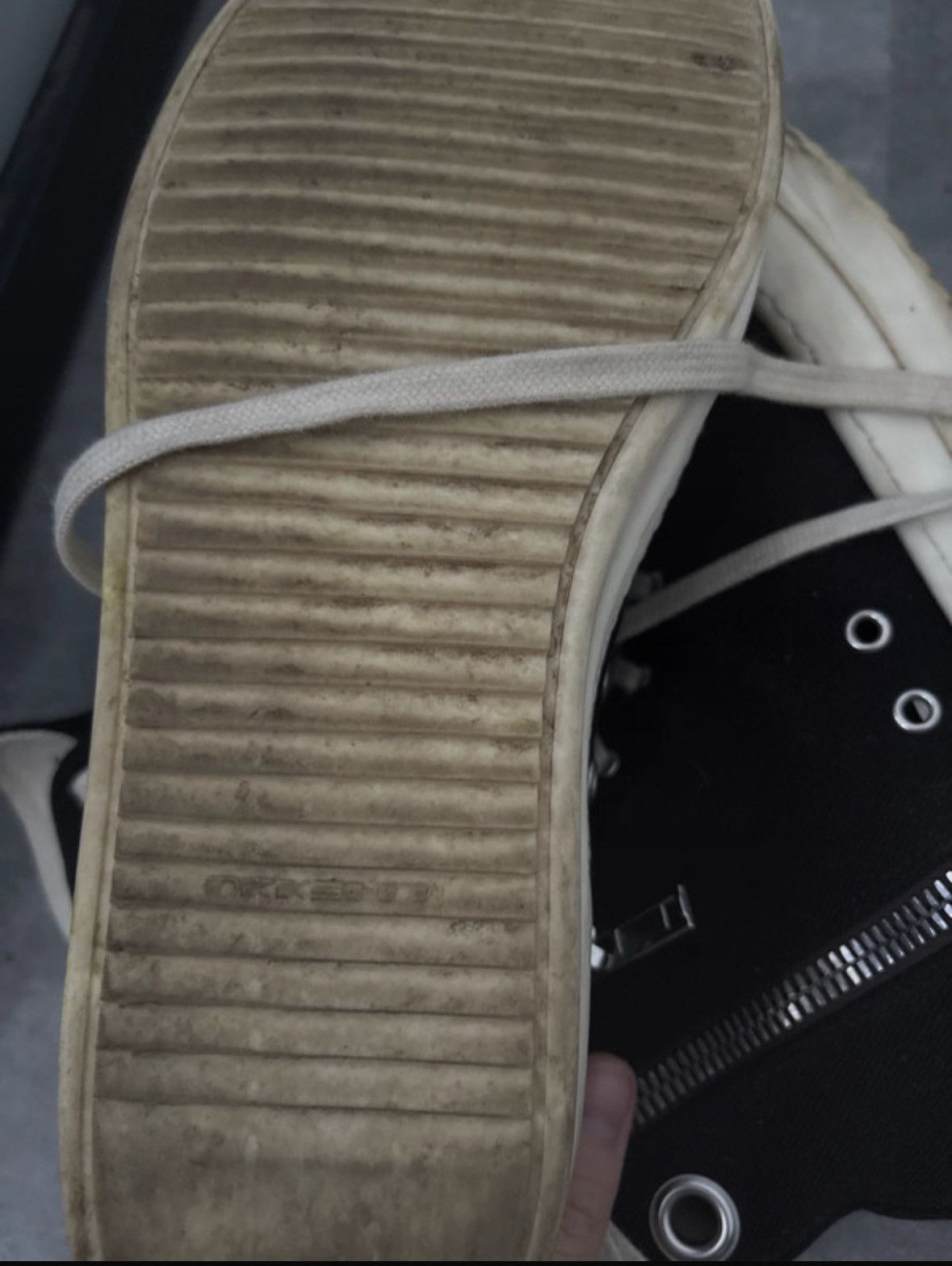 Rick Owens Drkshdw Ramones drkshdw Size US 10 / EU 43 - 5 Thumbnail