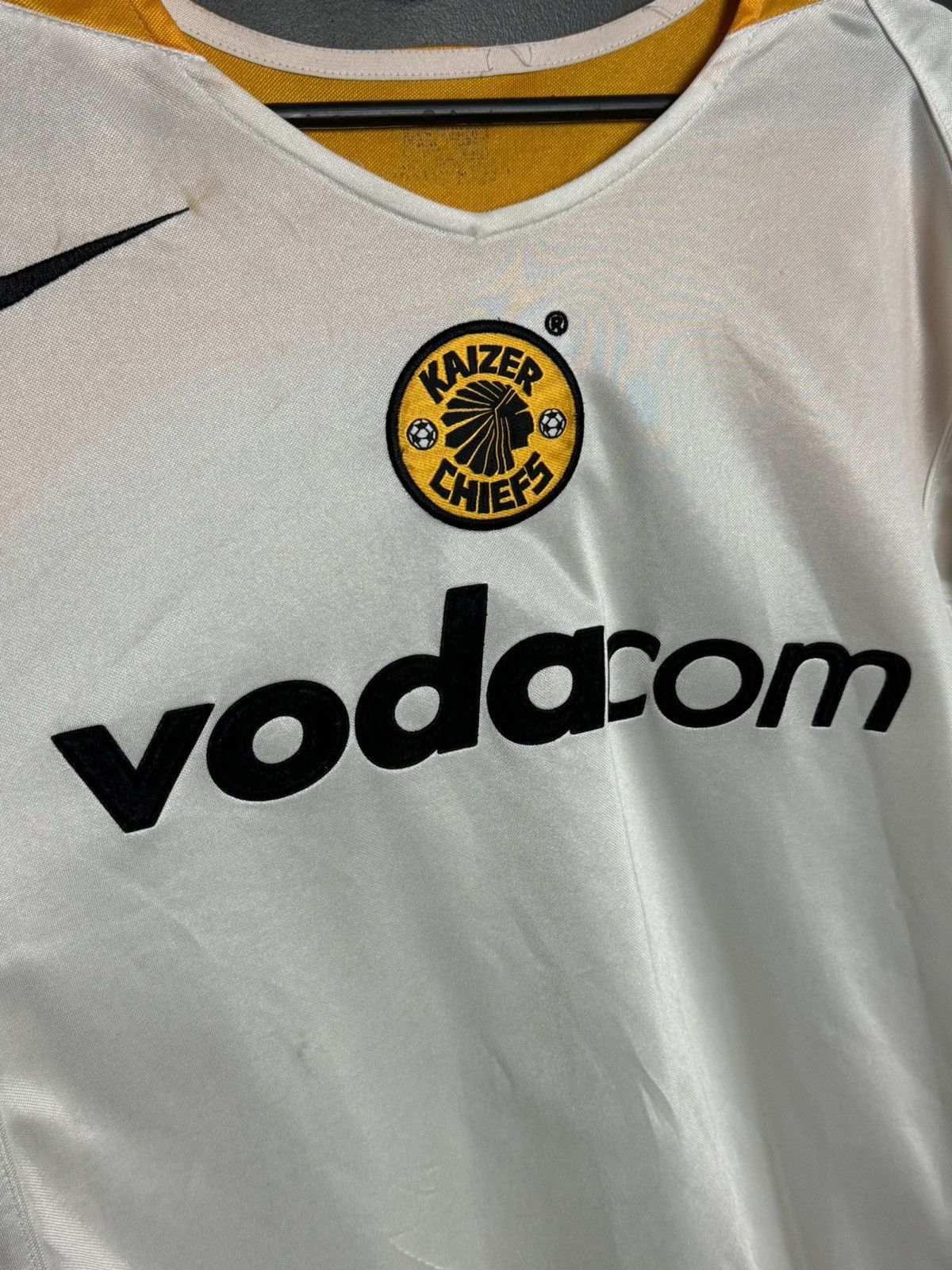 Nike Kaizer Chiefs 04/05 Away Football Soccer Jersey T-Shirt Size US L / EU 52-54 / 3 - 3 Thumbnail