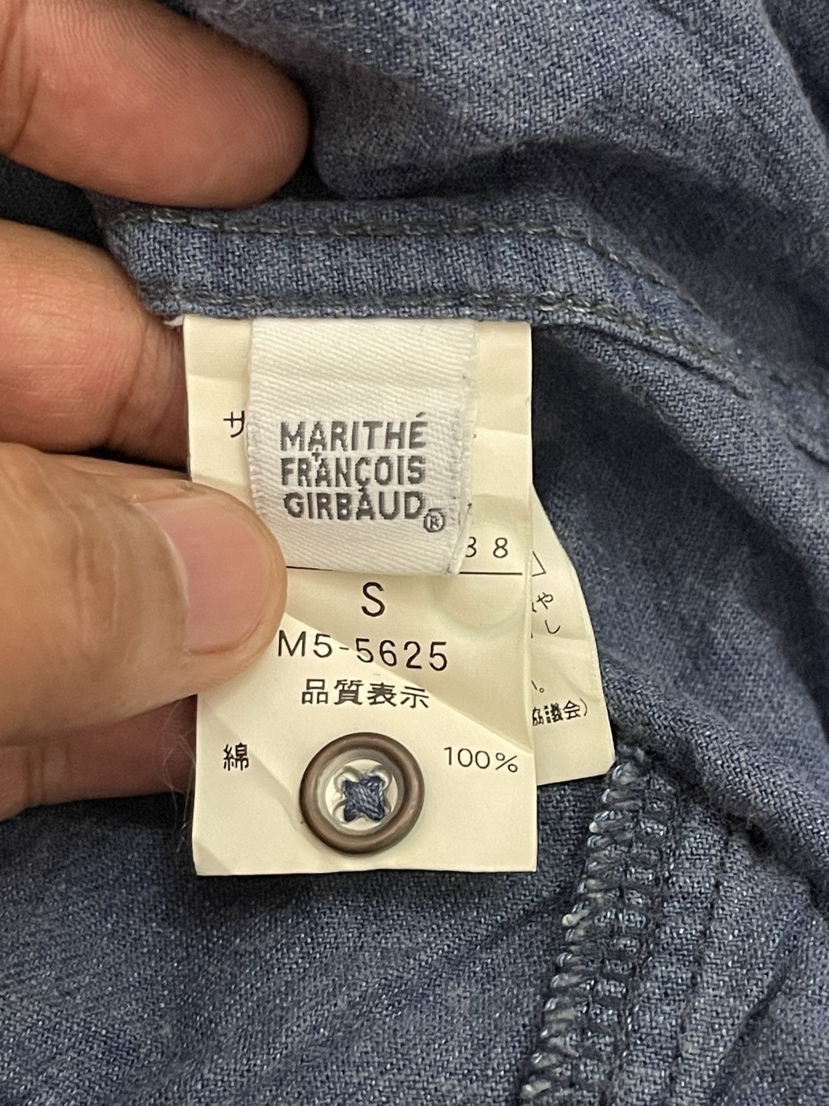 Designer × Japanese Brand × Marithe + Francois Girbaud Marithe Francois Girbaud Shirts Size US S / EU 44-46 / 1 - 4 Thumbnail