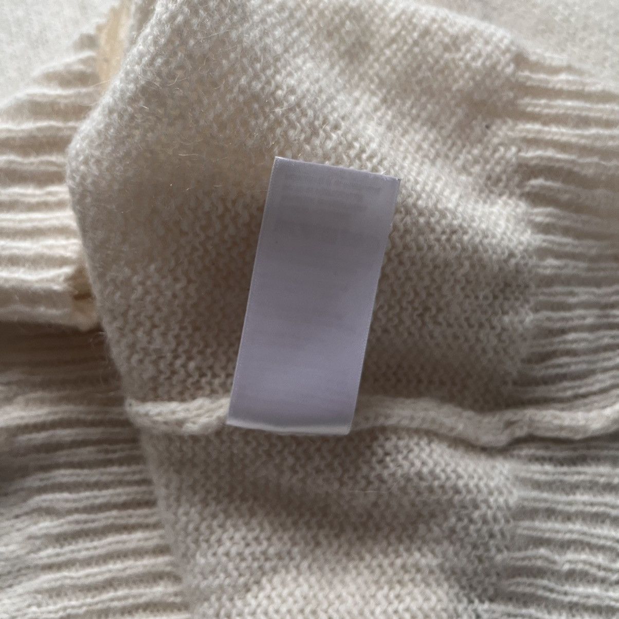 Sunspel Sunspel Alpaca Merino Wool Blend Cream Jumper Size L / US 10 / IT 46 - 5 Thumbnail