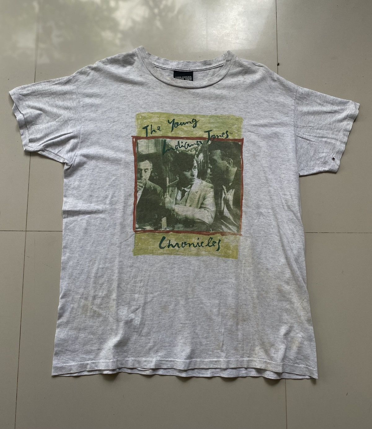 Other Vintage Indiana Jones Tshirt Size US XL / EU 56 / 4 - 4 Thumbnail