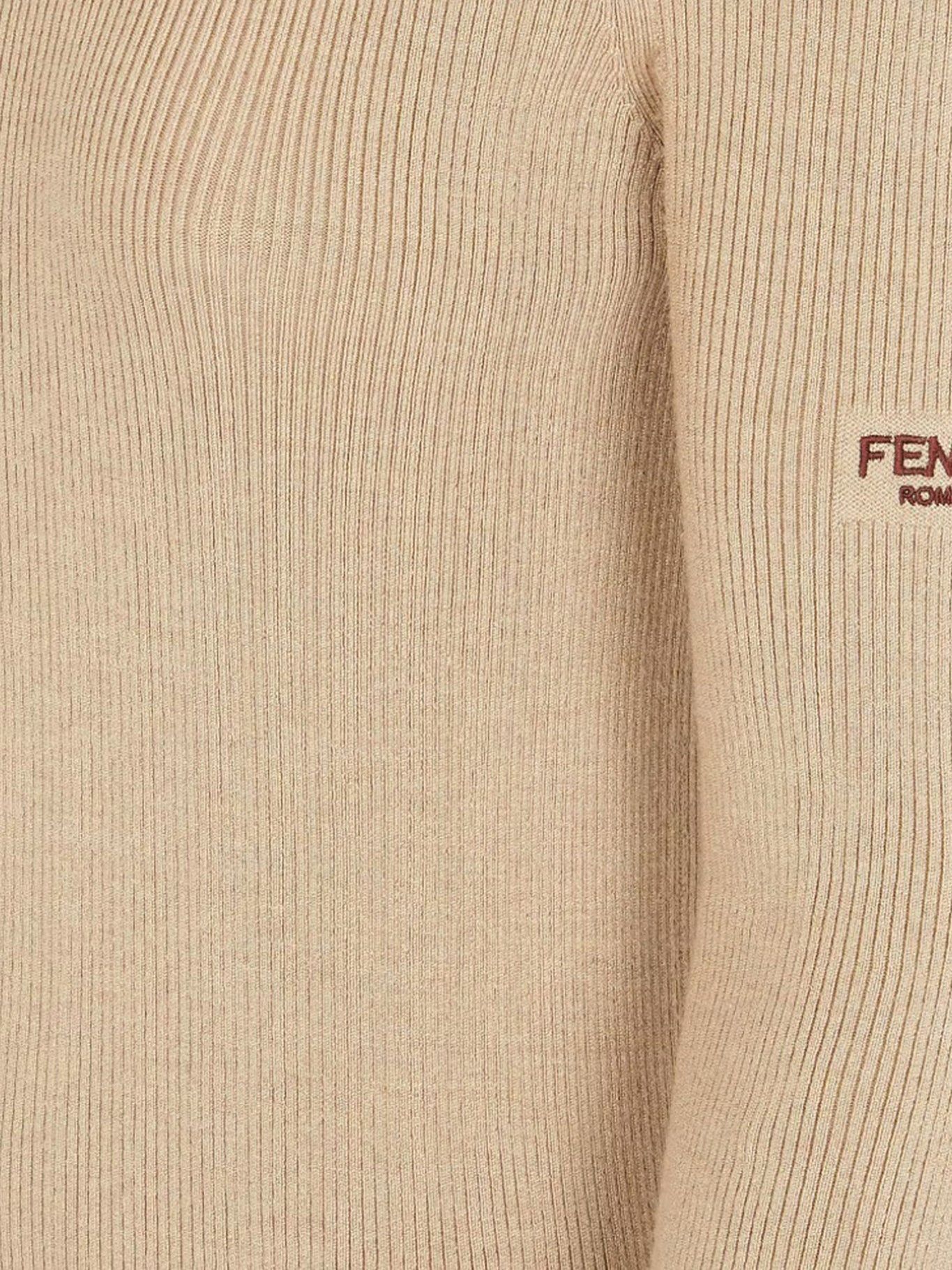 Fendi o1s1wg110825 Dress in Beige Size S / US 4 / IT 40 - 4 Thumbnail