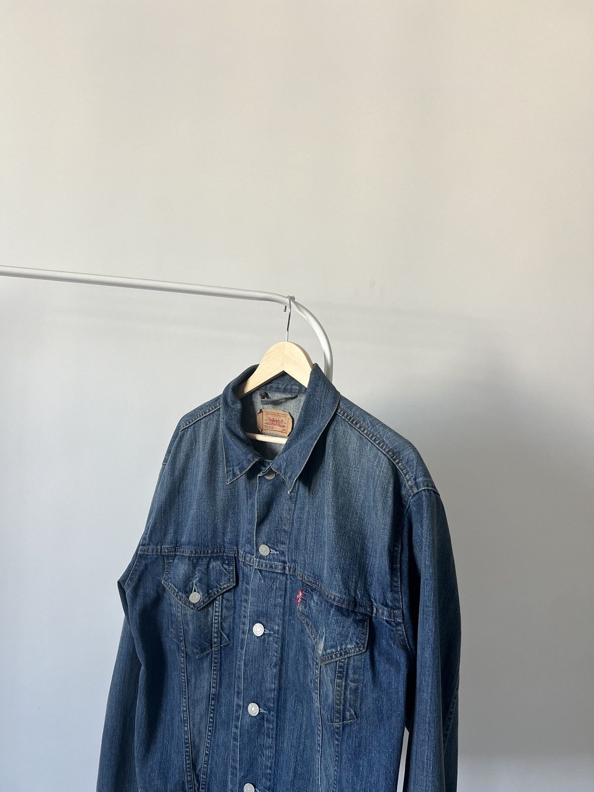 Levi's Vintage Clothing Levis Denim Jacket Vintage 90 Jeans Size US XXL / EU 58 / 5 - 4 Thumbnail