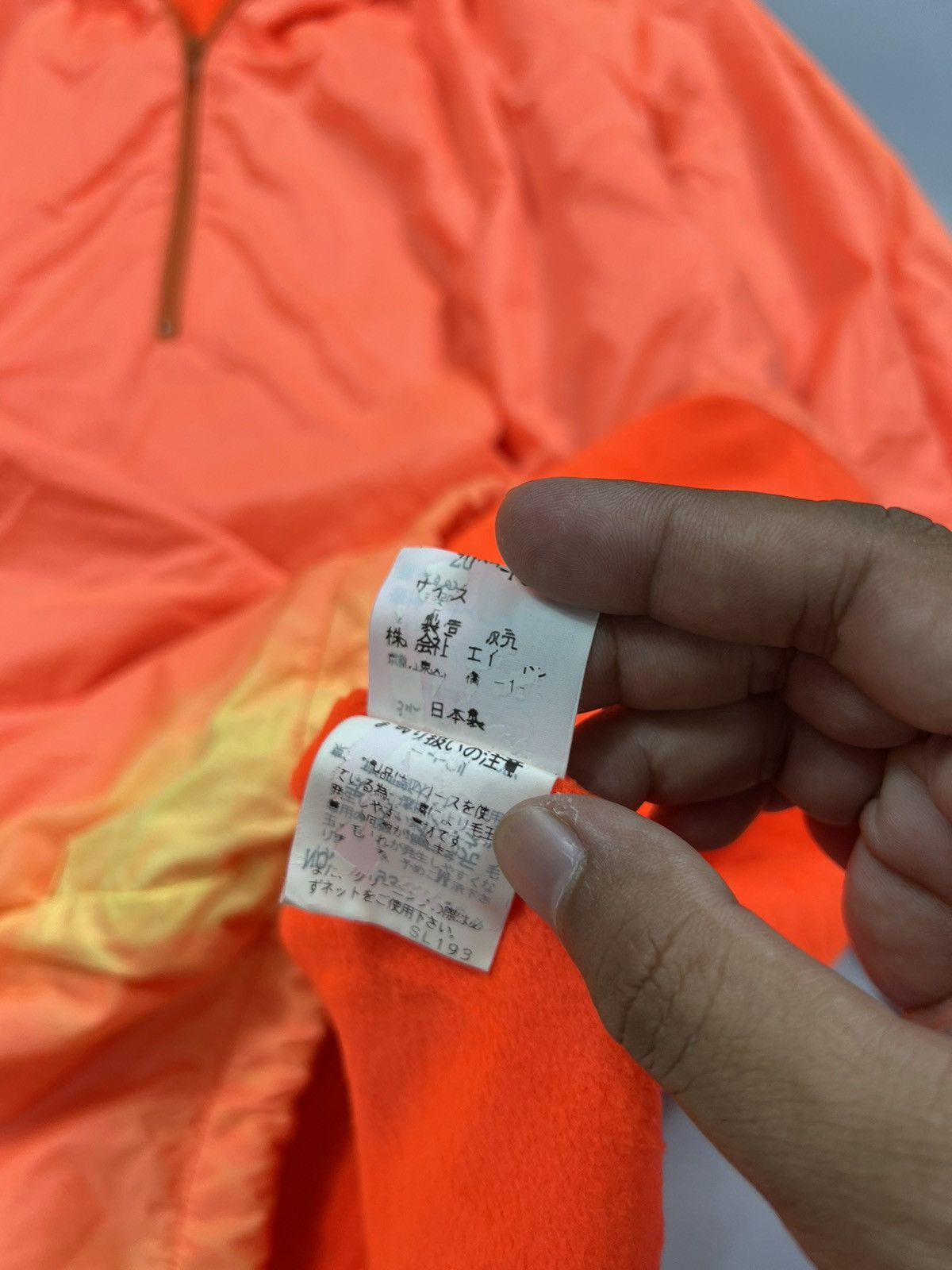Issey Miyake × Zucca Zucca AW1999-2000 'the year of climax' fluorescent orange Size US M / EU 48-50 / 2 - 9 Thumbnail