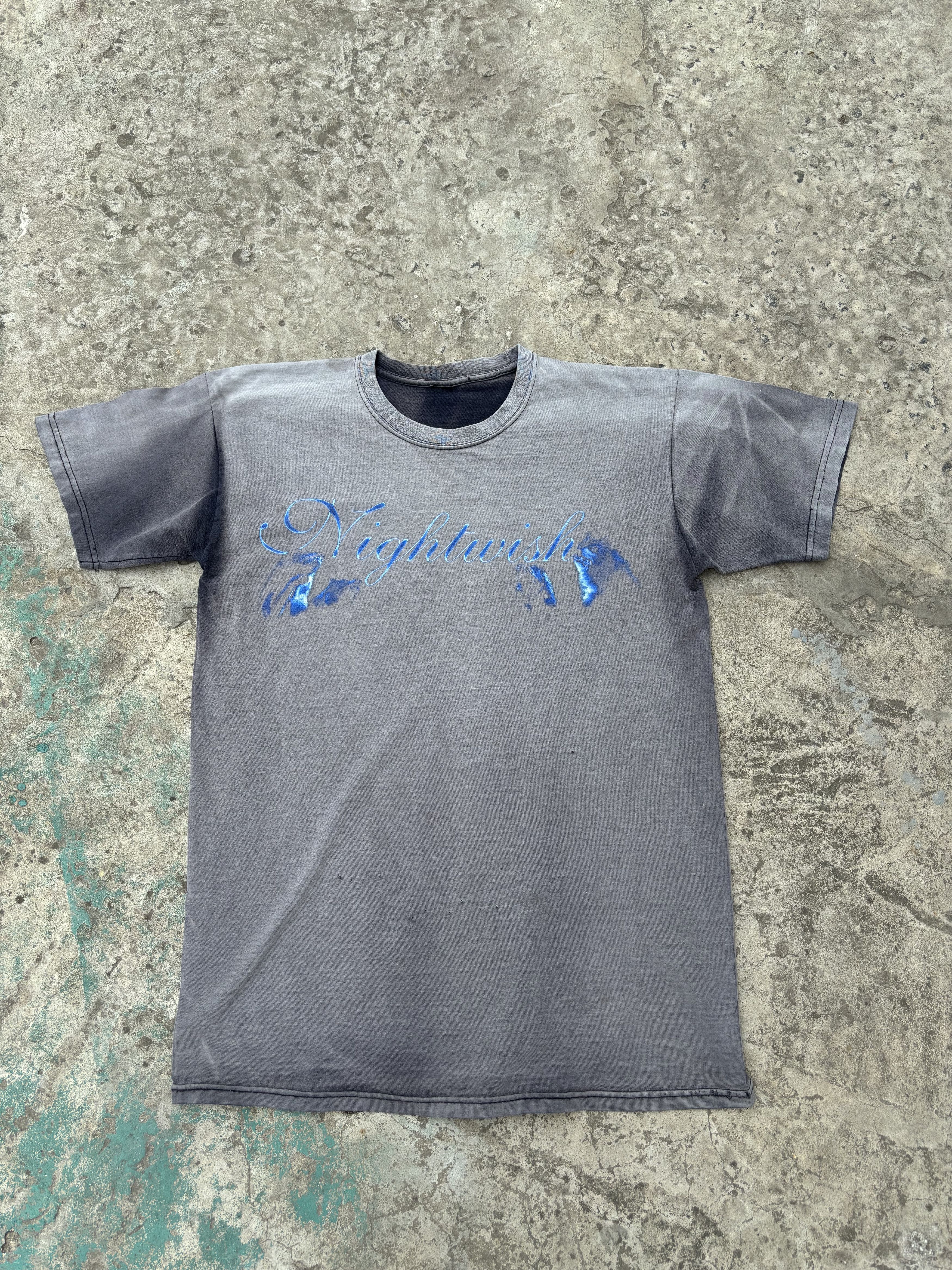 Band Tees Vintage Faded Nightwish 7 days to the Wolves Tee Size US M / EU 48-50 / 2 - 2 Thumbnail