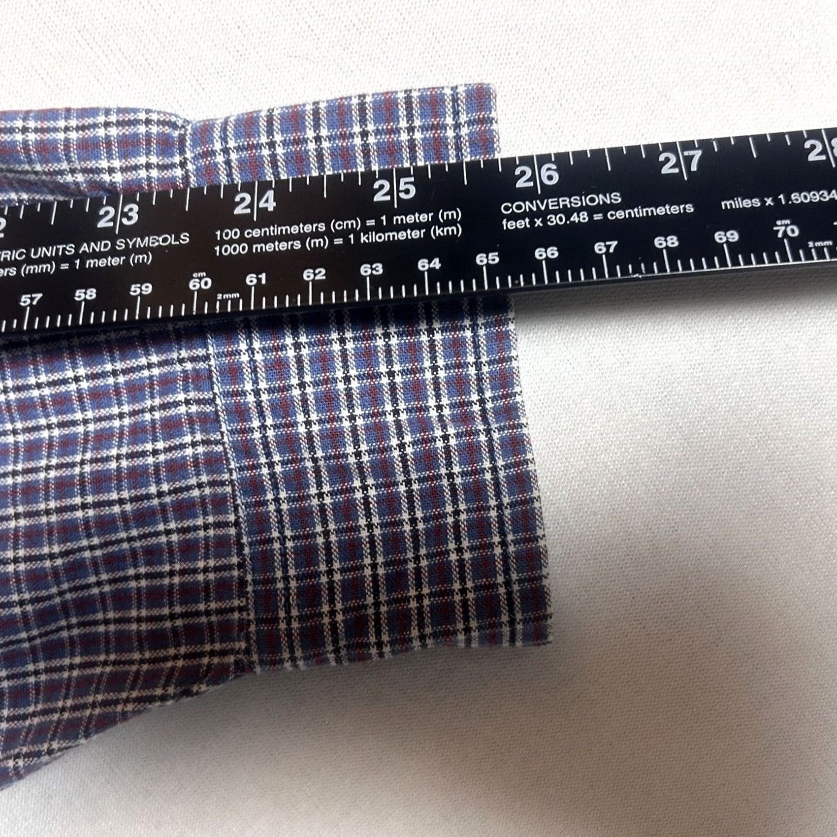 Eddie Bauer VINTAGE Eddie Bauer Mens Plaid Long Sleeve Button Up Shirt LT Large Tall Purple Shirt Mens LT Purple Plaid Button-Up Long Sleeve Cotton 100% Size US L / EU 52-54 / 3 - 6 Thumbnail
