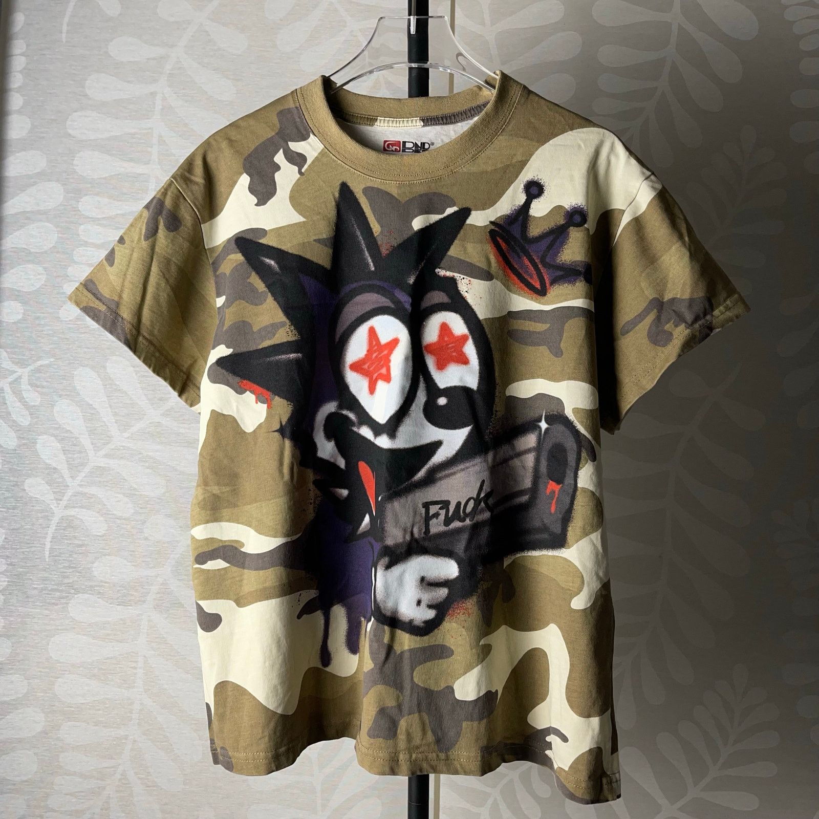 Japanese Brand Camo Glock Graphic Cropped Baby Tee Size US S / EU 44-46 / 1 - 4 Thumbnail