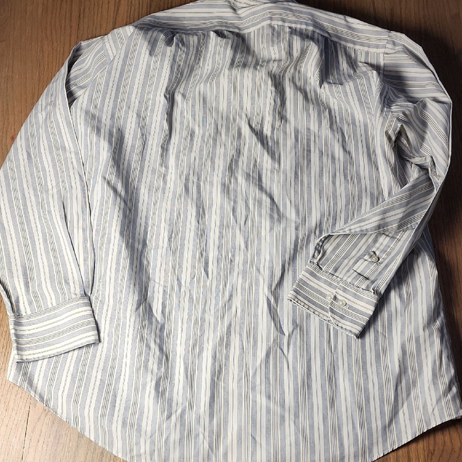 Sears Vintage Sears Roebuck Men's Striped Dress Shirt Size US M / EU 48-50 / 2 - 4 Thumbnail