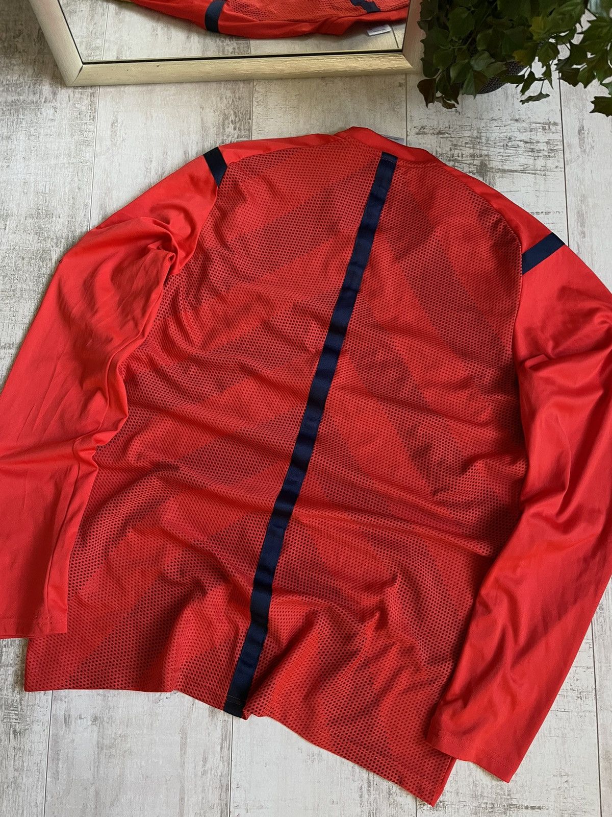 Adidas × Vintage Adidas Sweden 2013 Long Sleeve Football Shirt Jersey SvFF Size US L / EU 52-54 / 3 - 9 Thumbnail