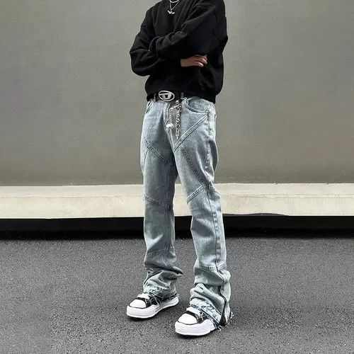VIBE Jeans Street Fashion Y2k Trousers Baggy Hip Hop Punk Pants Size US 30 / EU 46 - 1 Thumbnail