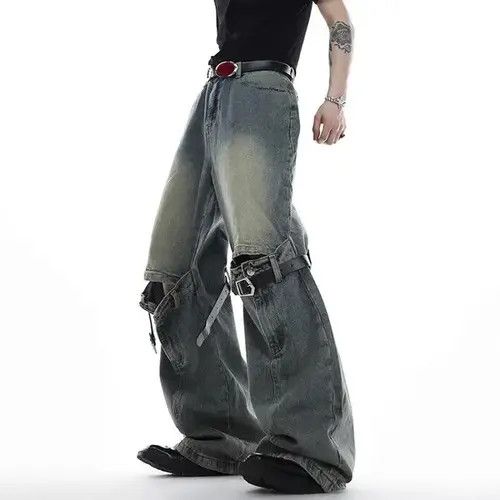 Japanese Brand × Vintage Micro Flared Straight Jeans Size US 32 / EU 48 - 3 Thumbnail