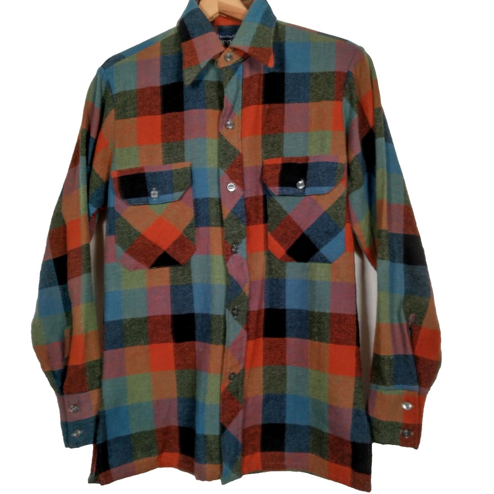 Vintage VINTAGE Dee Cee Rappers Shirt Small Woven Wool Blend Grandpa Workwear Button-Up Mens Size US S / EU 44-46 / 1 - 2 Thumbnail