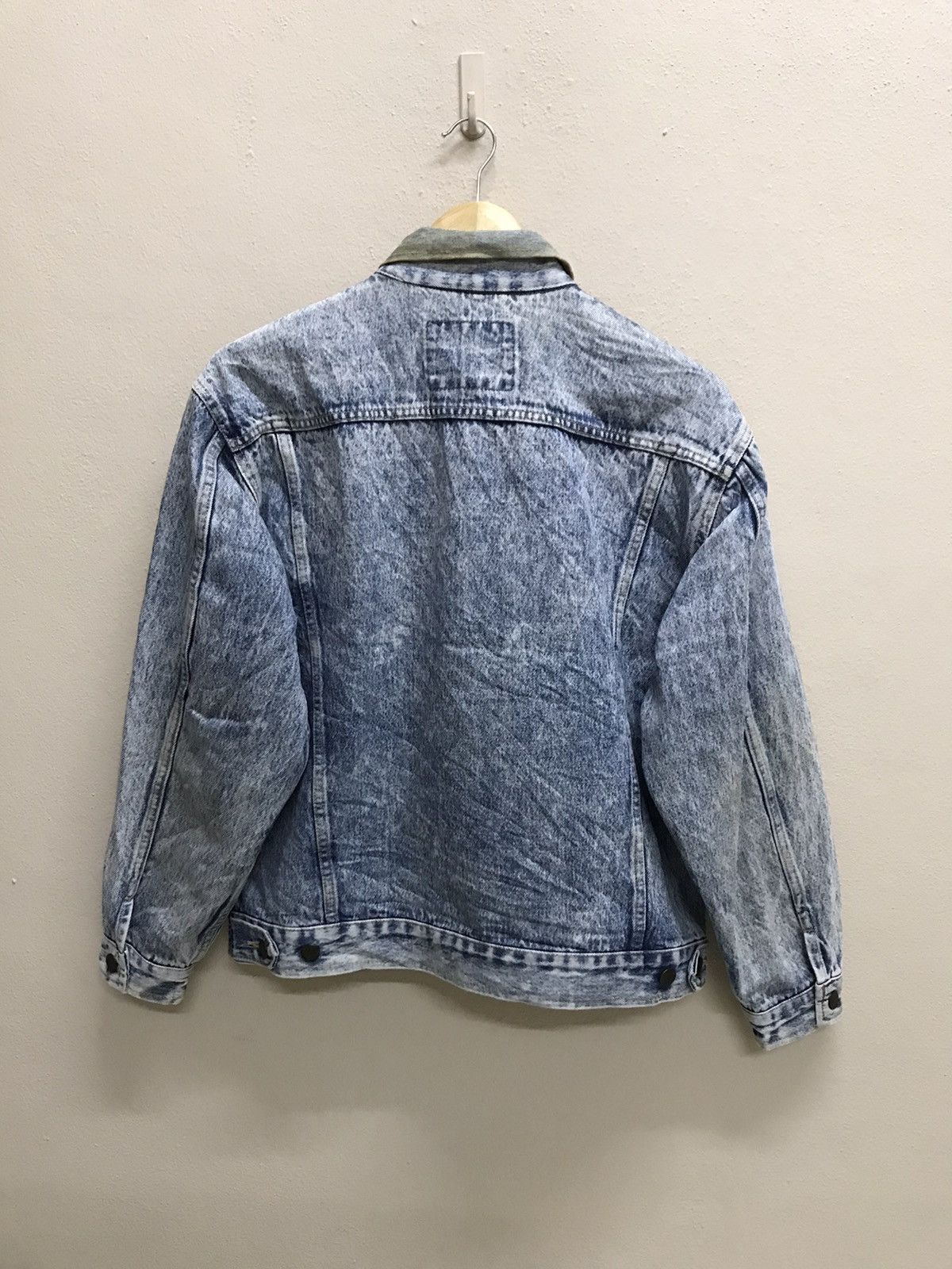 Japanese Brand Vintage Over Go Acid Wash Denim Jacket Size US M / EU 48-50 / 2 - 6 Thumbnail
