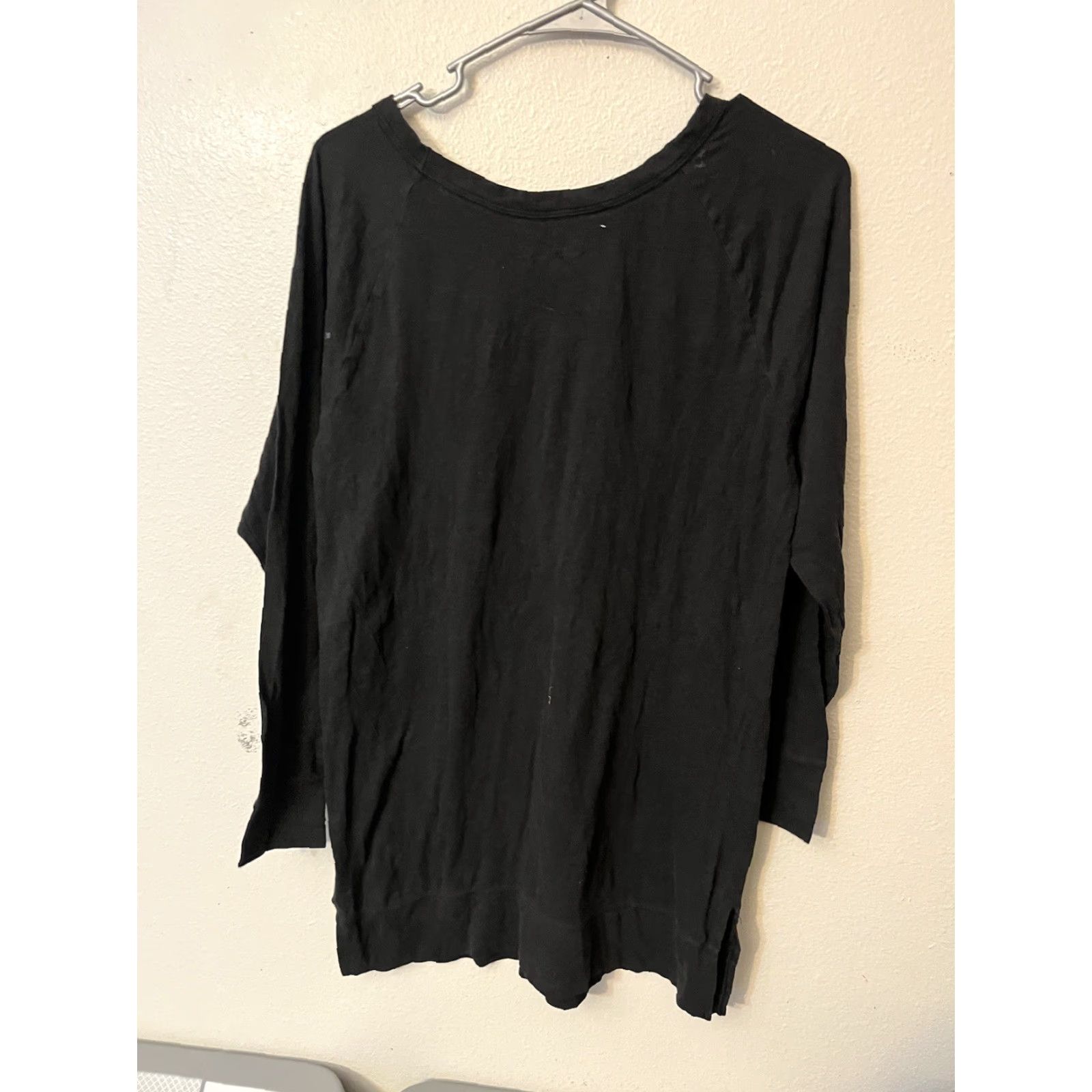 Victoria's Secret VICtoria Secret Sleep Women's Small Black Antlers Long Sleeve Crush Spell out Graphic Logo Shirt Size S / US 4 / IT 40 - 3 Thumbnail