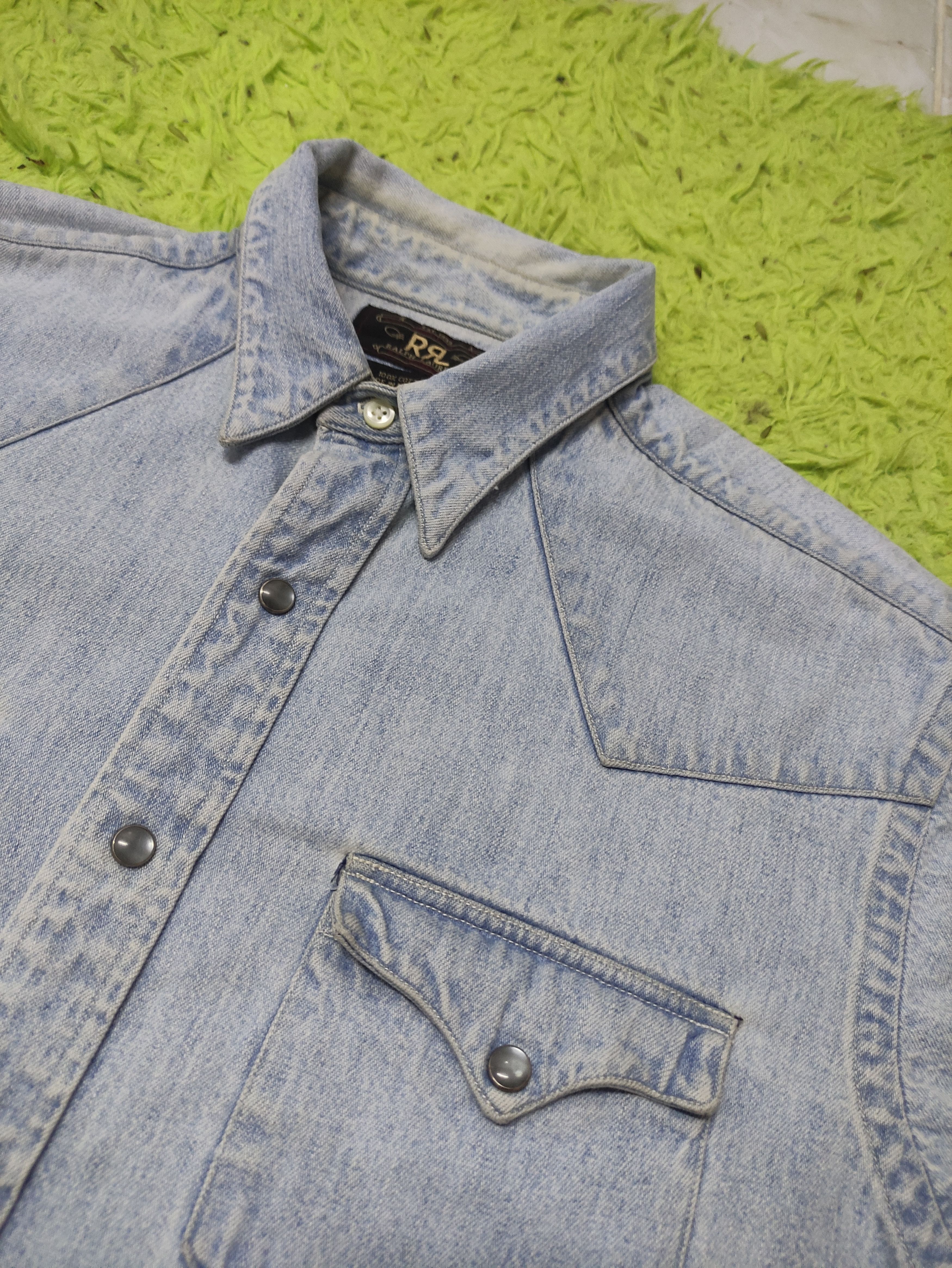 Denim & Supply Ralph Lauren × Vintage Ralph lauren button denim Size US L / EU 52-54 / 3 - 4 Thumbnail