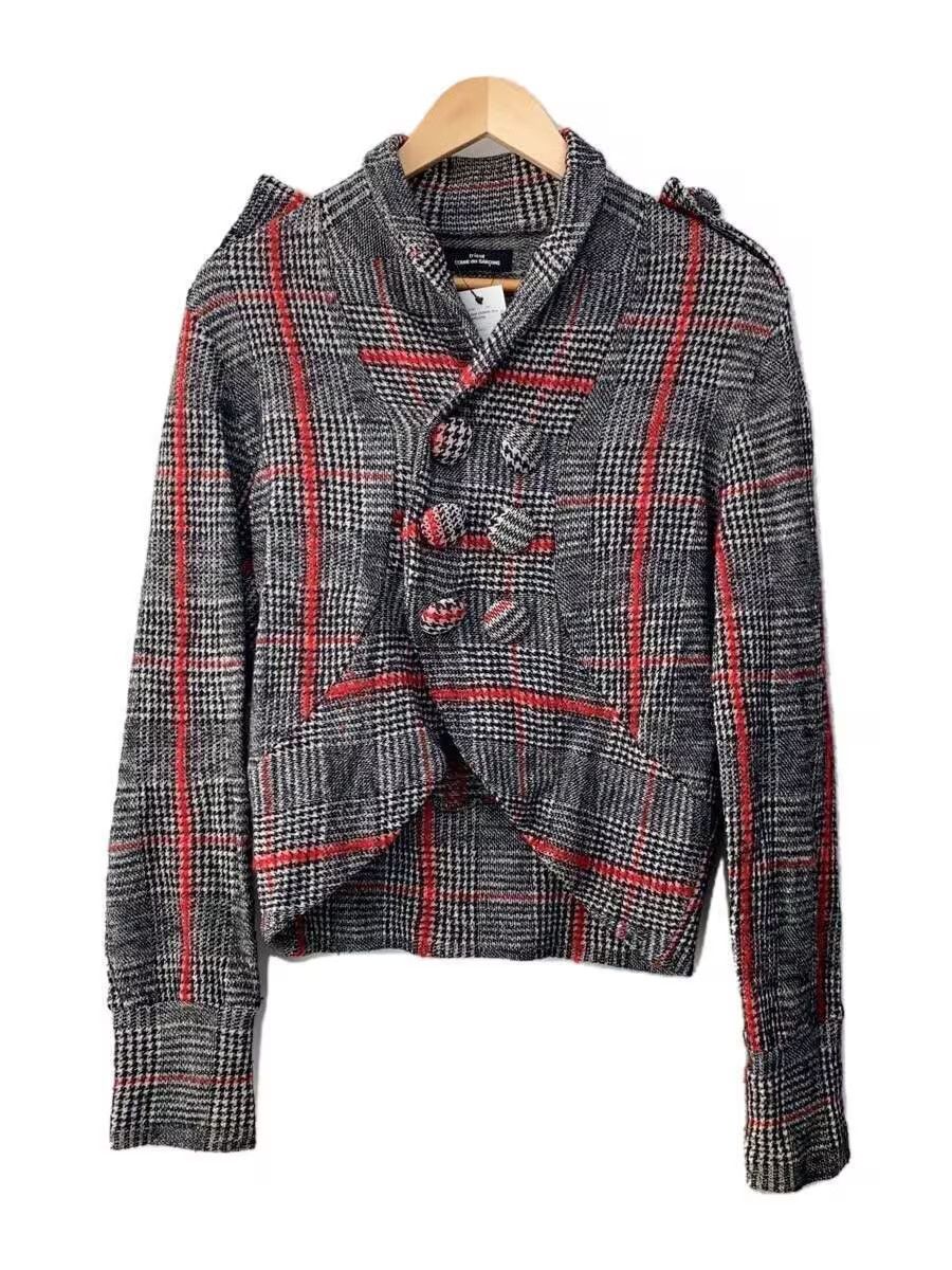 Comme des Garcons Plaid Panel Wool Jacket - Comme Des Garcons Size M / US 6-8 / IT 42-44 - 1 Thumbnail
