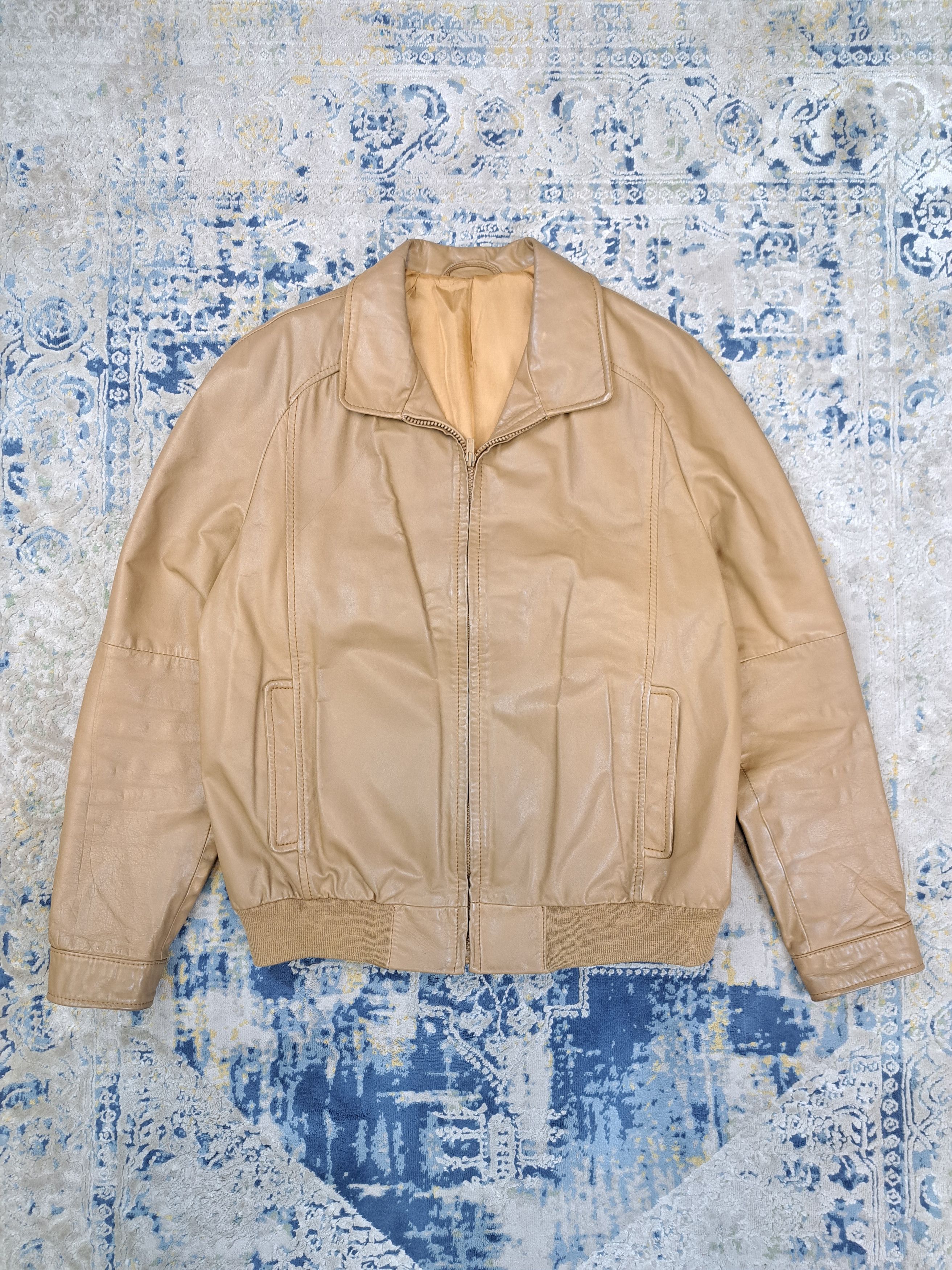 Genuine Leather Vintage High Quality Leather Jacket Salmi Zip Size US L / EU 52-54 / 3 - 1 Thumbnail