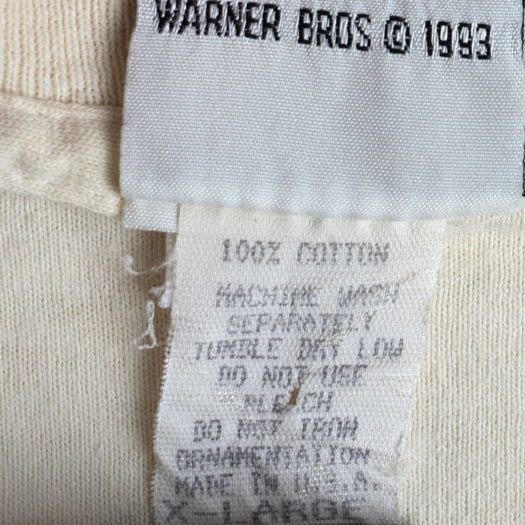 Disney Vintage 1993 Animaniacs Steven Spielberg Tee Shirt Size US XL / EU 56 / 4 - 4 Thumbnail