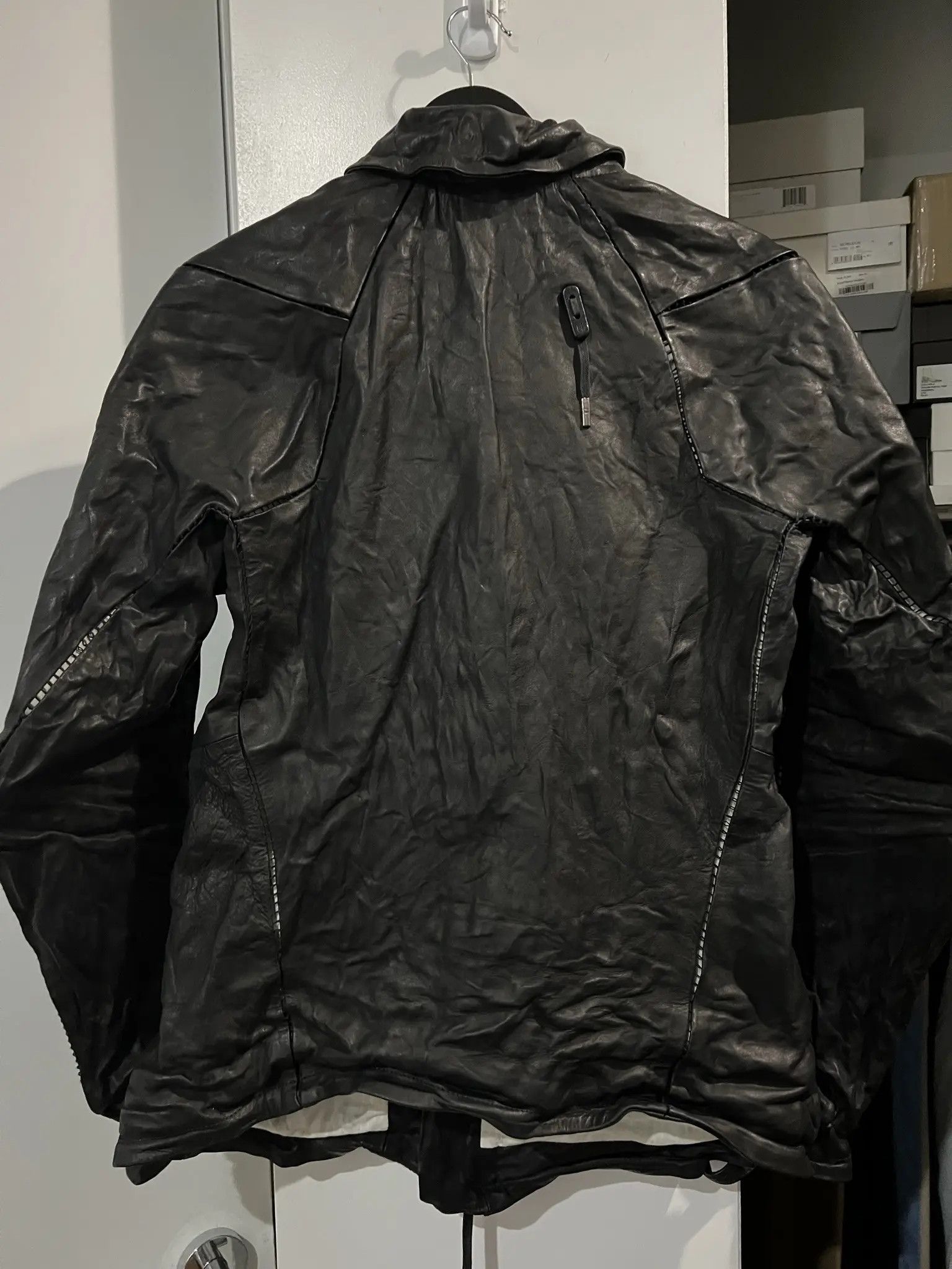Boris Bidjan Saberi Wrinkled J2 Oiled Horse Leather Size US L / EU 52-54 / 3 - 8 Thumbnail