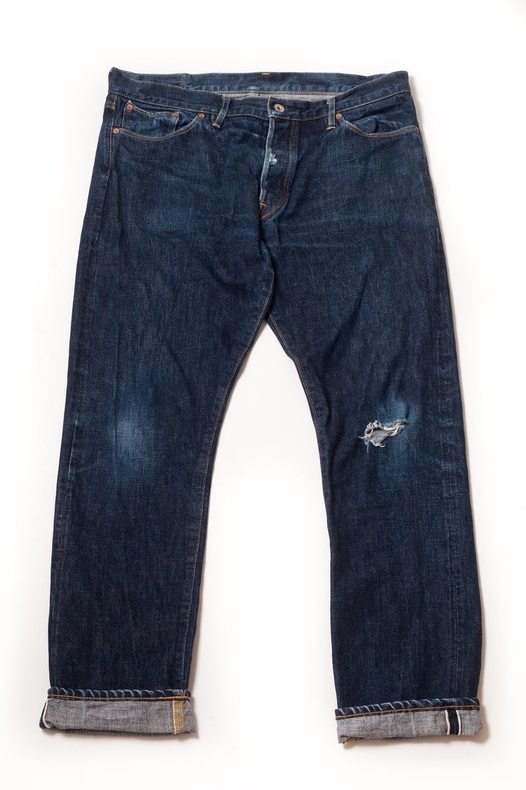Stevenson Overall Co. STEVENSON 210 Big Sur Selvedge 14oz Jeans Slim Tapered Size US 36 / EU 52 - 1 Thumbnail