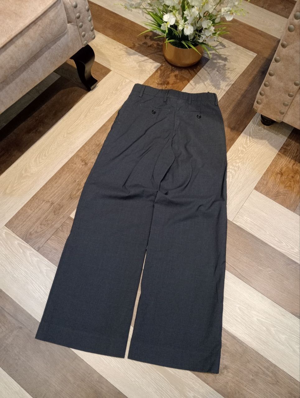 Prada LUXURY PRADA MILANO BAGGY WIDE LEG PANTS Size 25" / US 0 / IT 36 - 11 Thumbnail