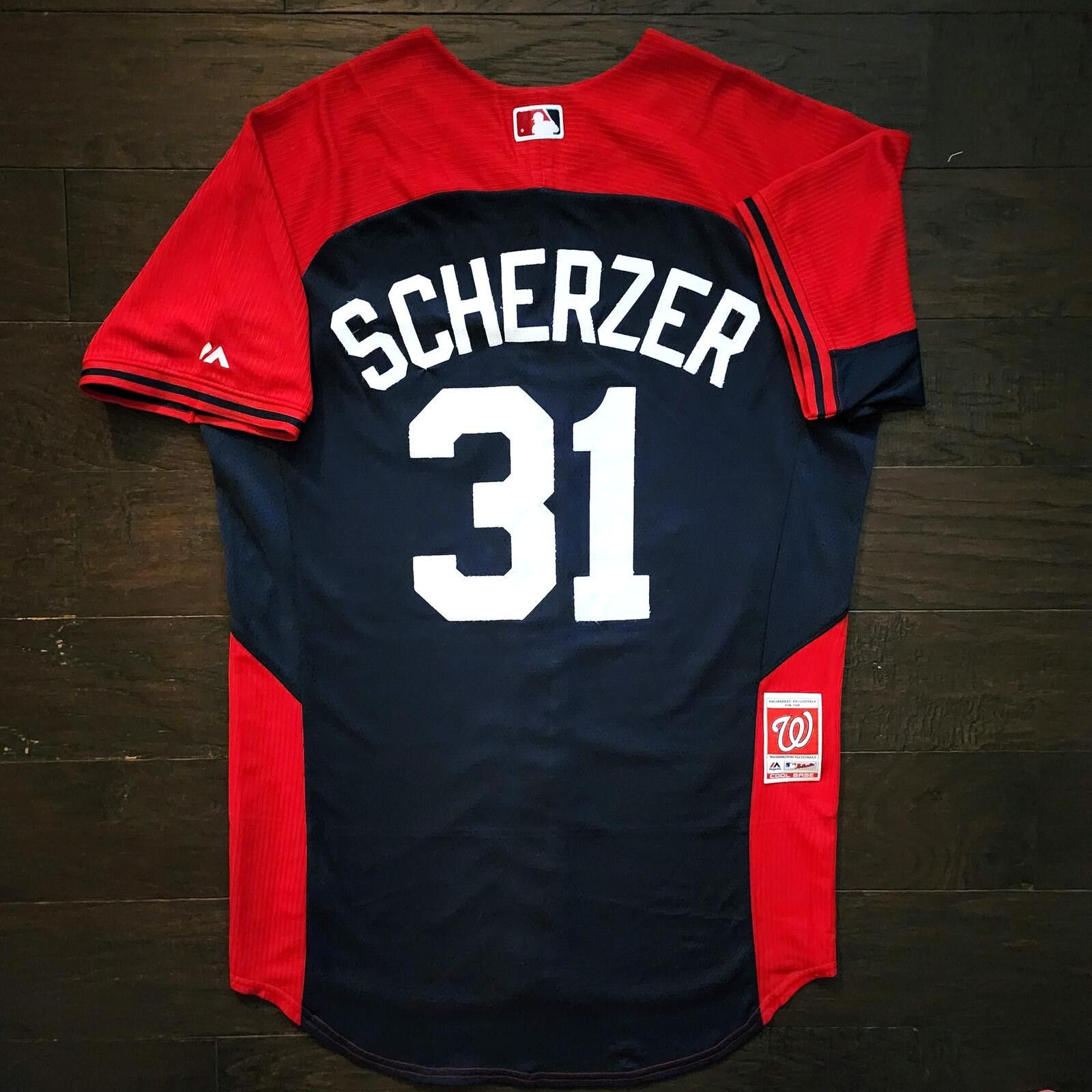 Majestic Max Scherzer #31 Washington Nationals Majestic Jersey 44 NWT Size US L / EU 52-54 / 3 - 1 Thumbnail