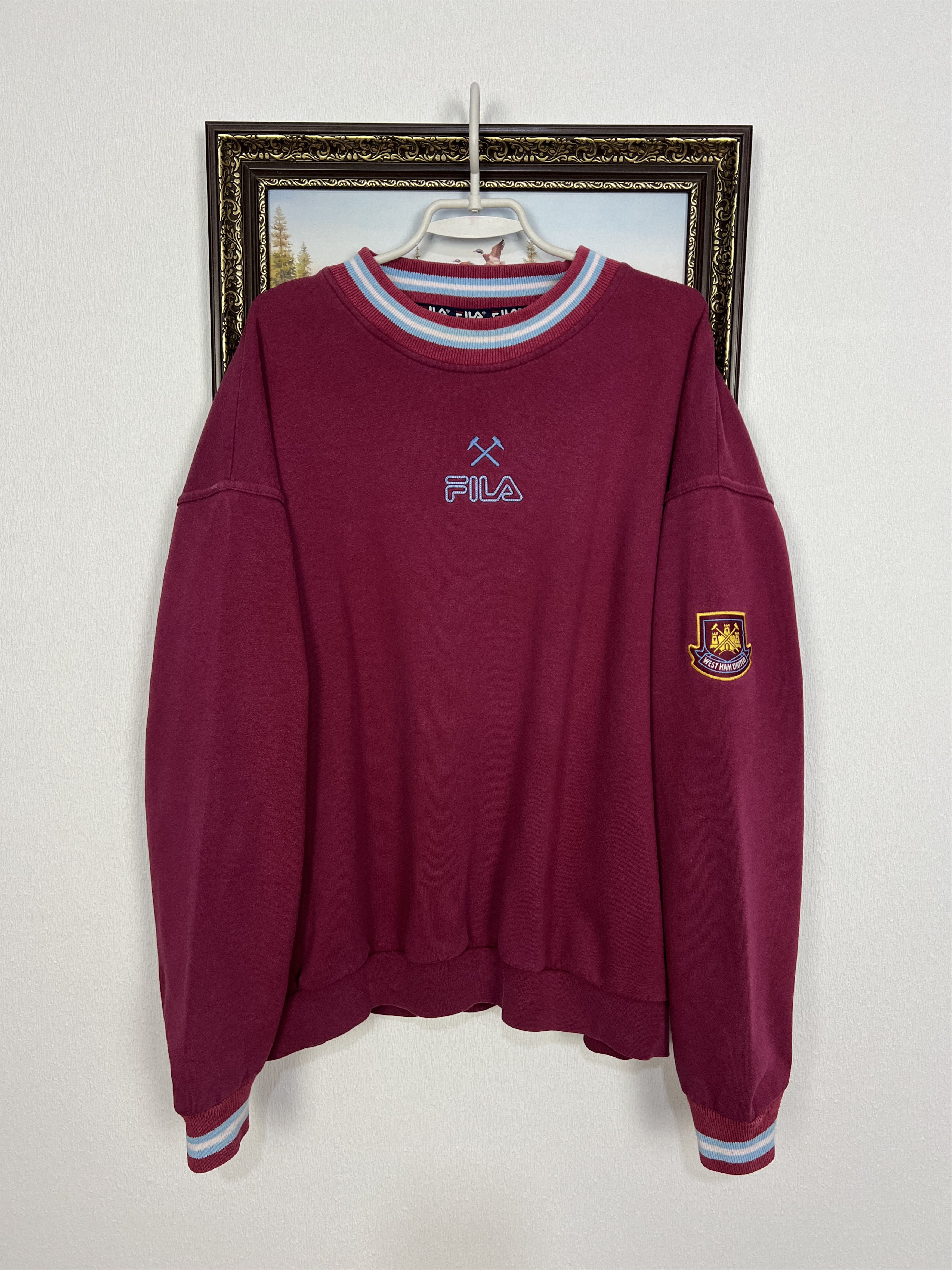 West Ham United Hammers Football Sweatshirt Crewneck Jacket