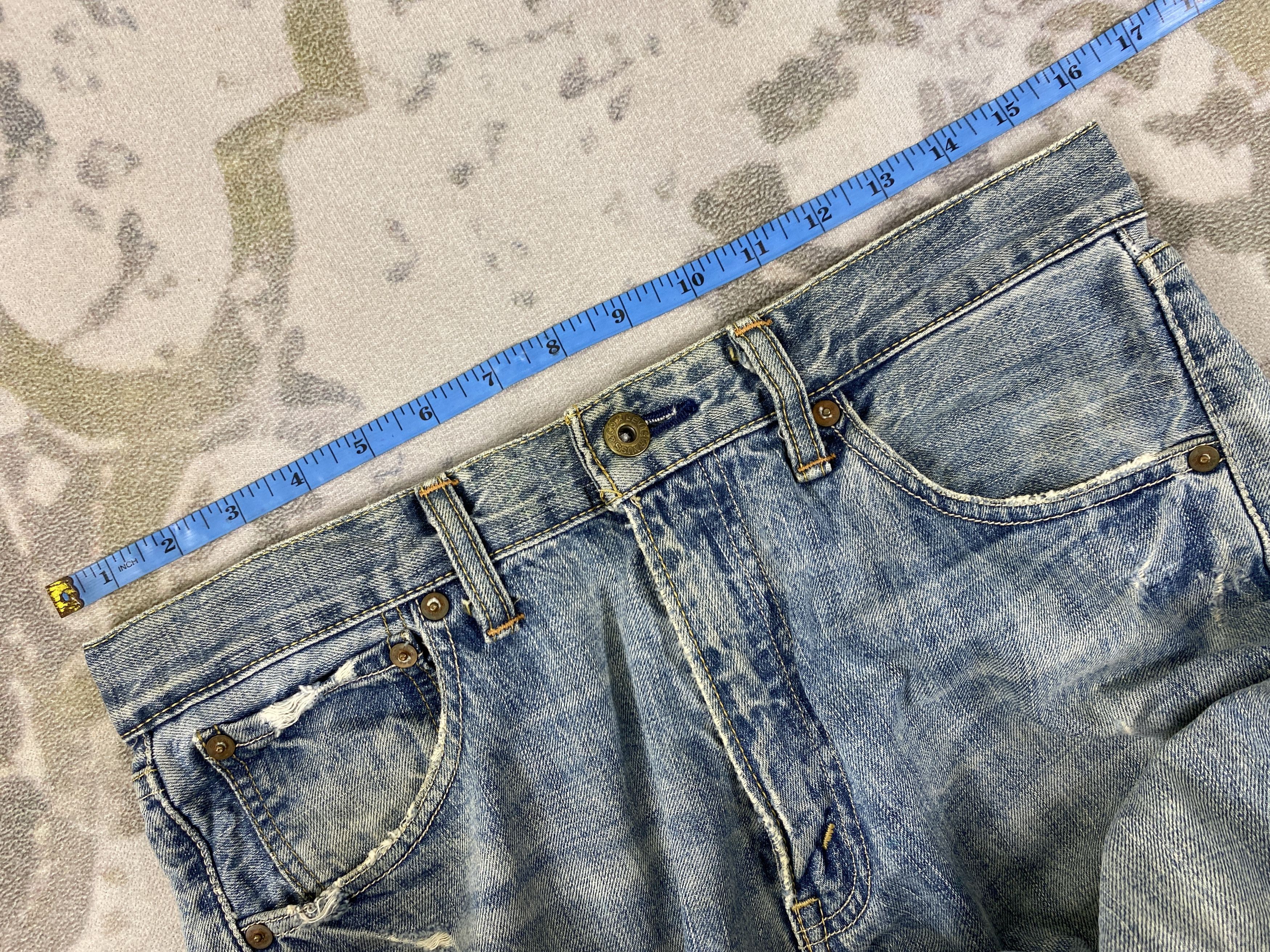 Levi's Distressed Blue Vintage Levi's 503 Jeans 32x30.5 - JN3603 Size US 32 / EU 48 - 5 Thumbnail