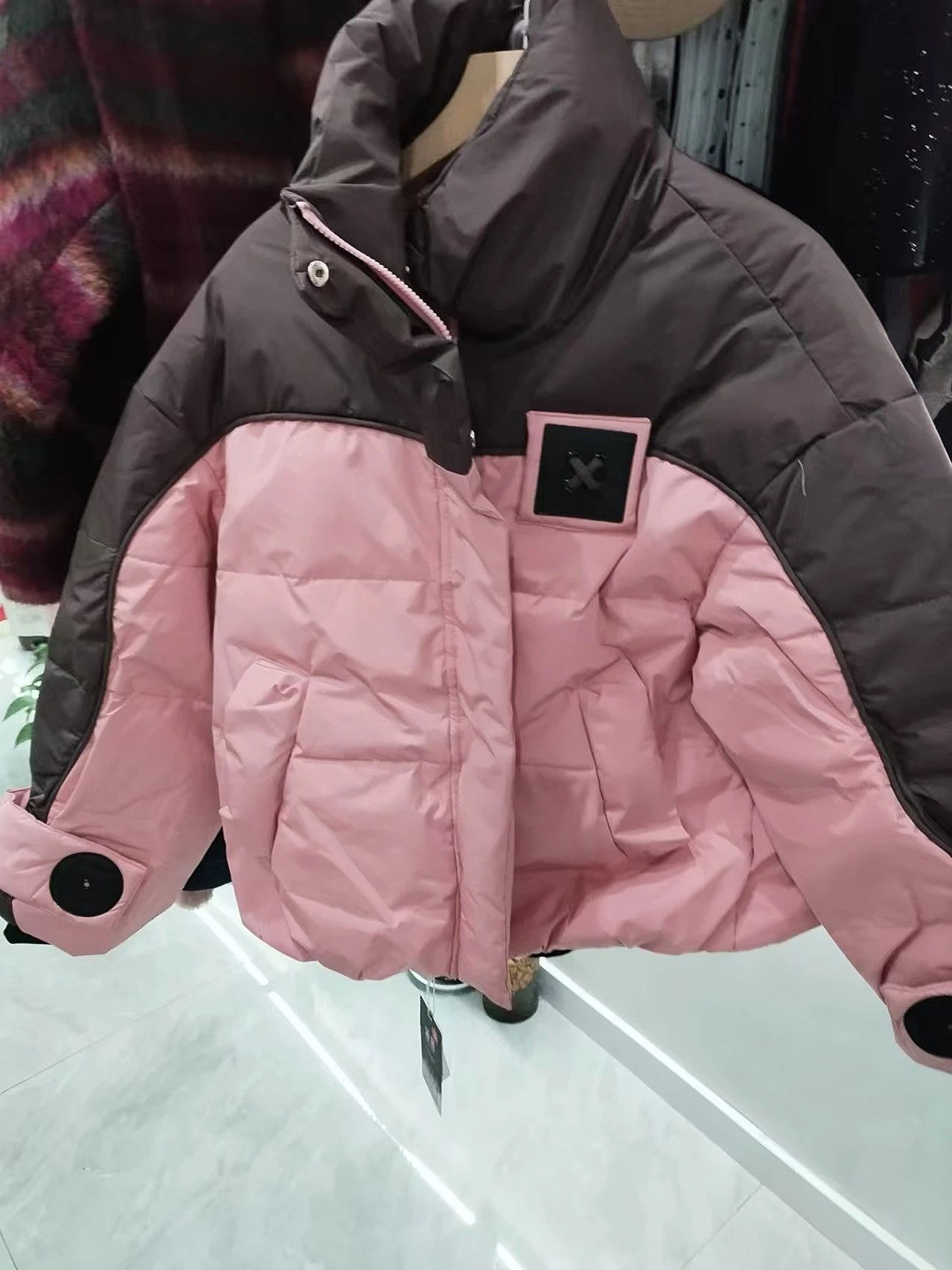 Other Short Korean Goose-Down Puffer Size XL / US 12-14 / IT 48-50 - 5 Thumbnail