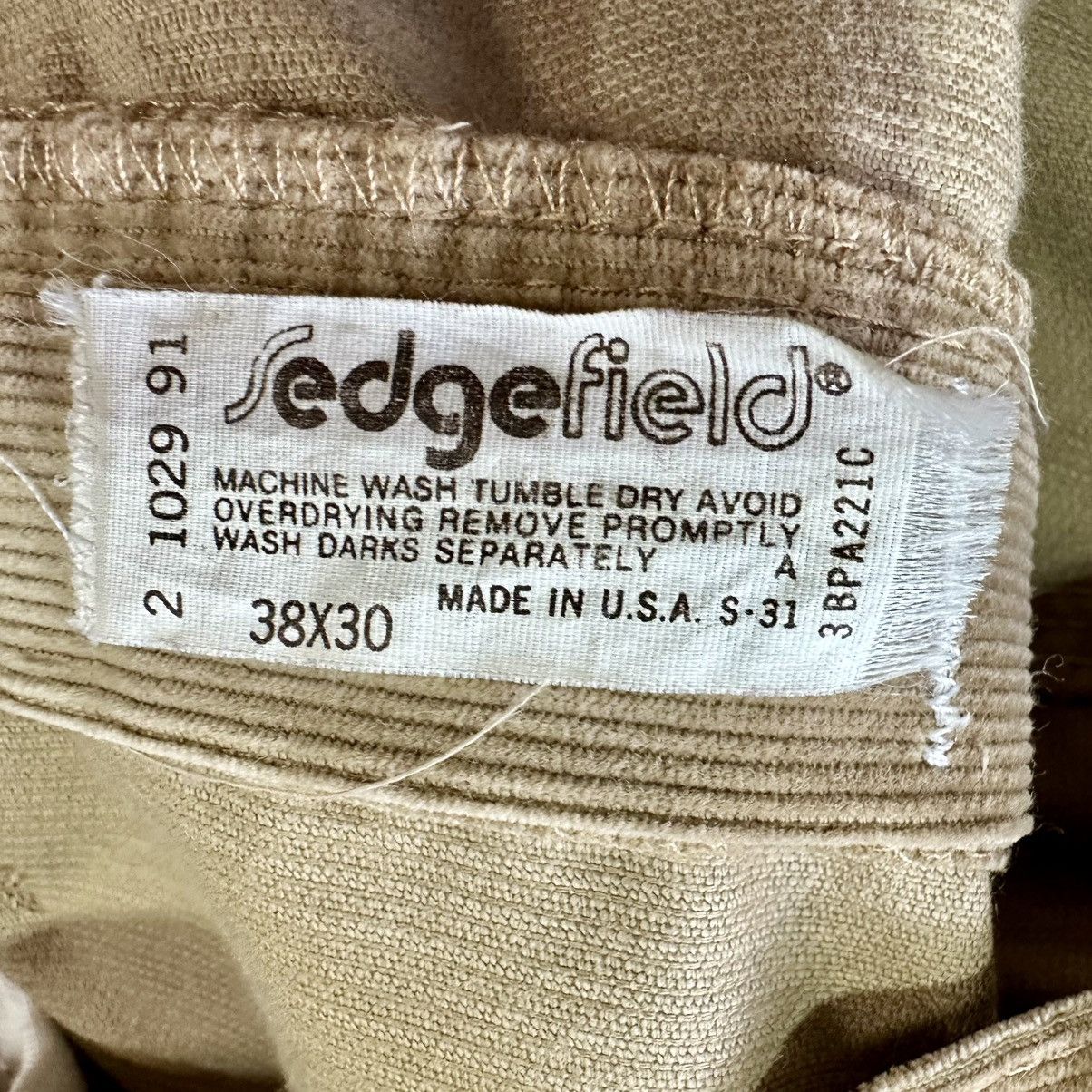 Vintage Vintage 70s Sedgefield Made In USA Corduroy Pants, 38x30 Size US 38 / EU 54 - 5 Thumbnail