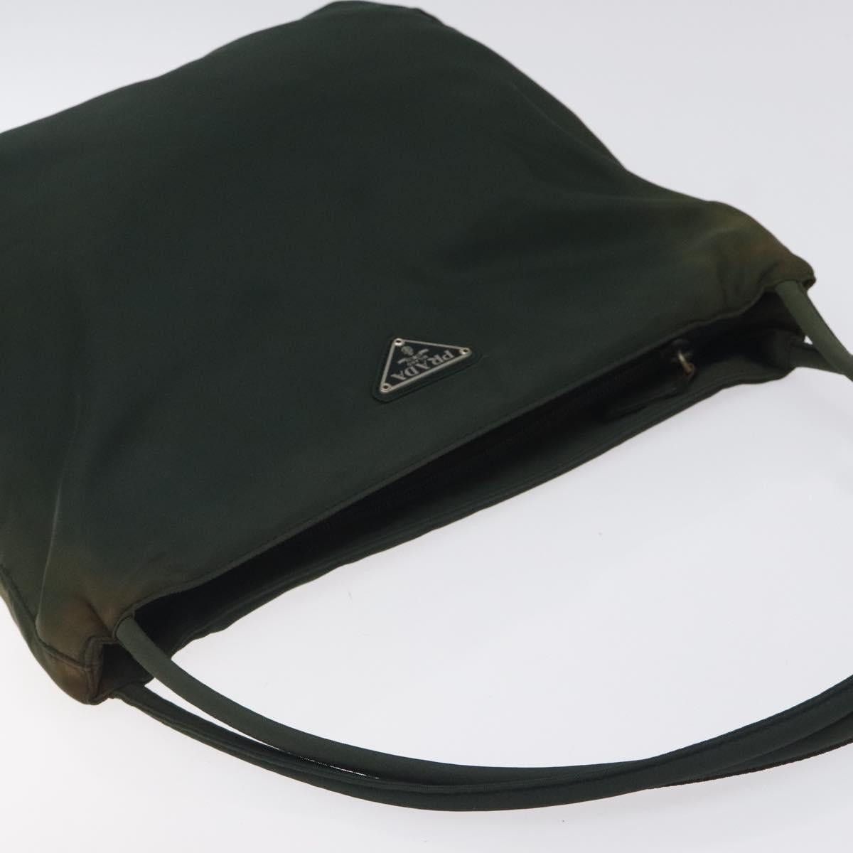 Prada PRADA Tote Bag Nylon Green Silver Size ONE SIZE - 6 Thumbnail