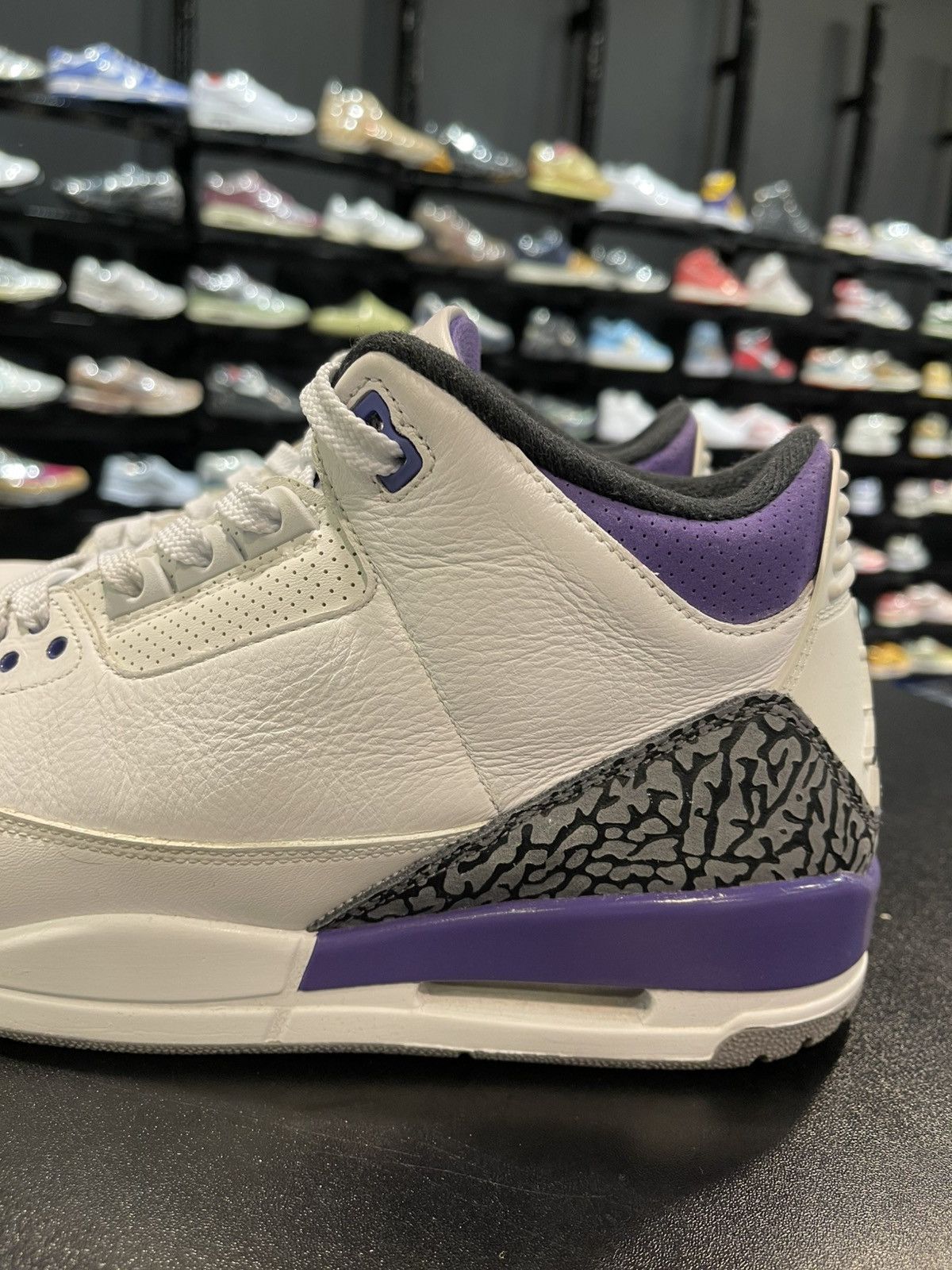 Jordan Brand Size 13 - Jordan 3 Retro Dark Iris Purple Size US 13 / EU 46 - 5 Thumbnail