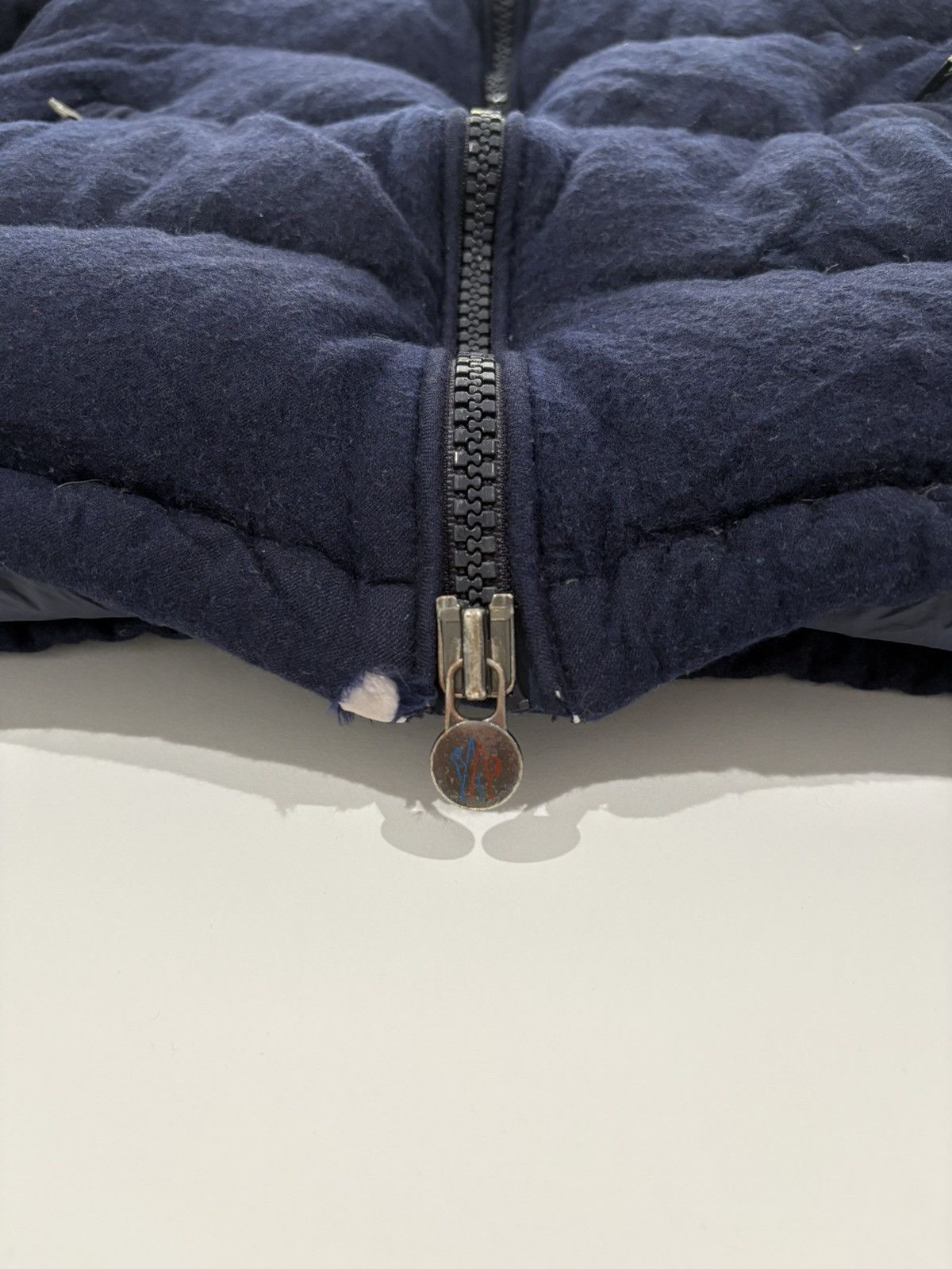 Moncler Moncler Vintage Maya Kashmir Down Puffer Jacket Navy Blue Size US XS / EU 42 / 0 - 4 Thumbnail