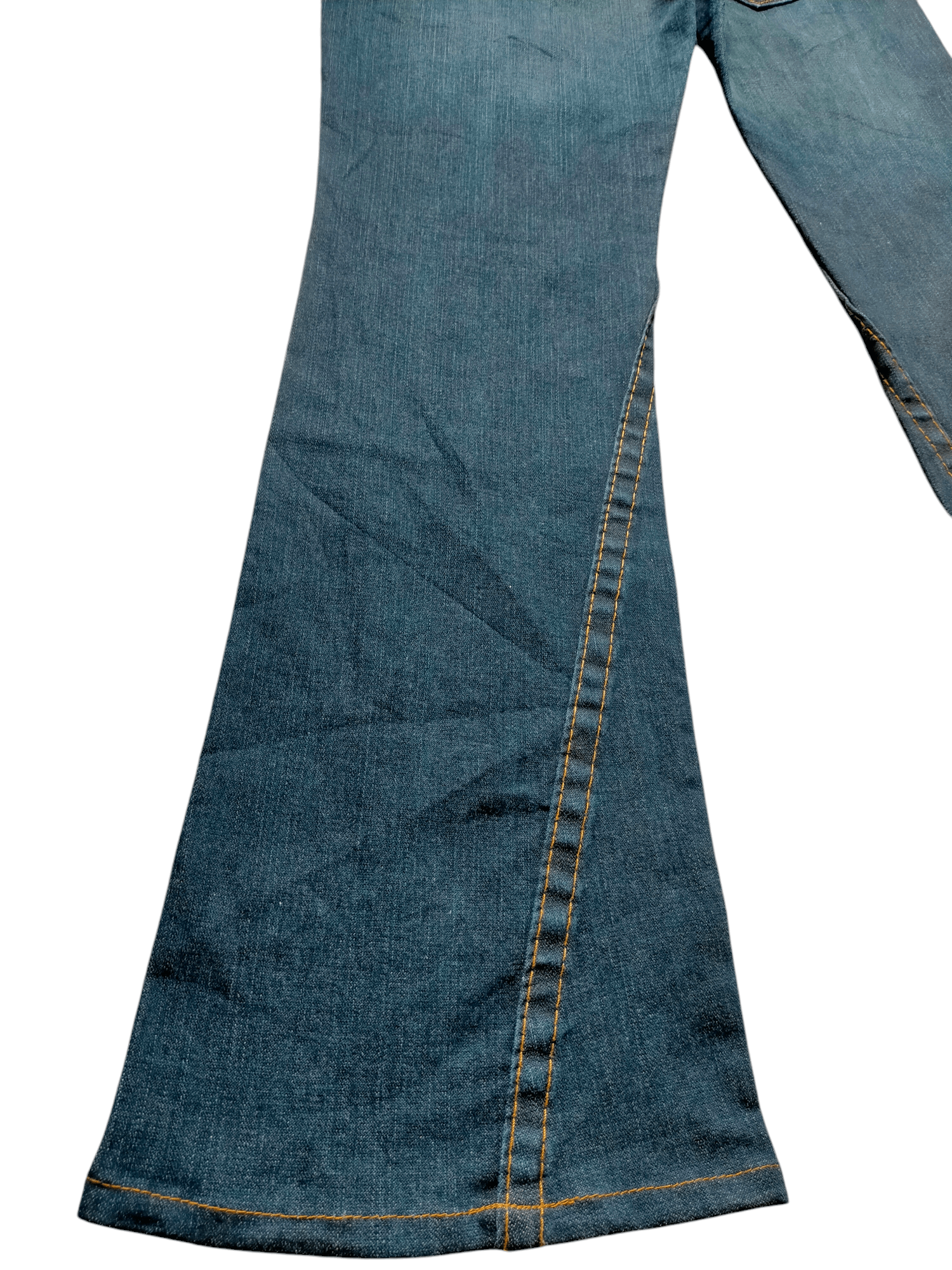 True Religion Flare Jeans True Religion Stretch Low Rise Boot cut Denim Size US 31 - 6 Thumbnail