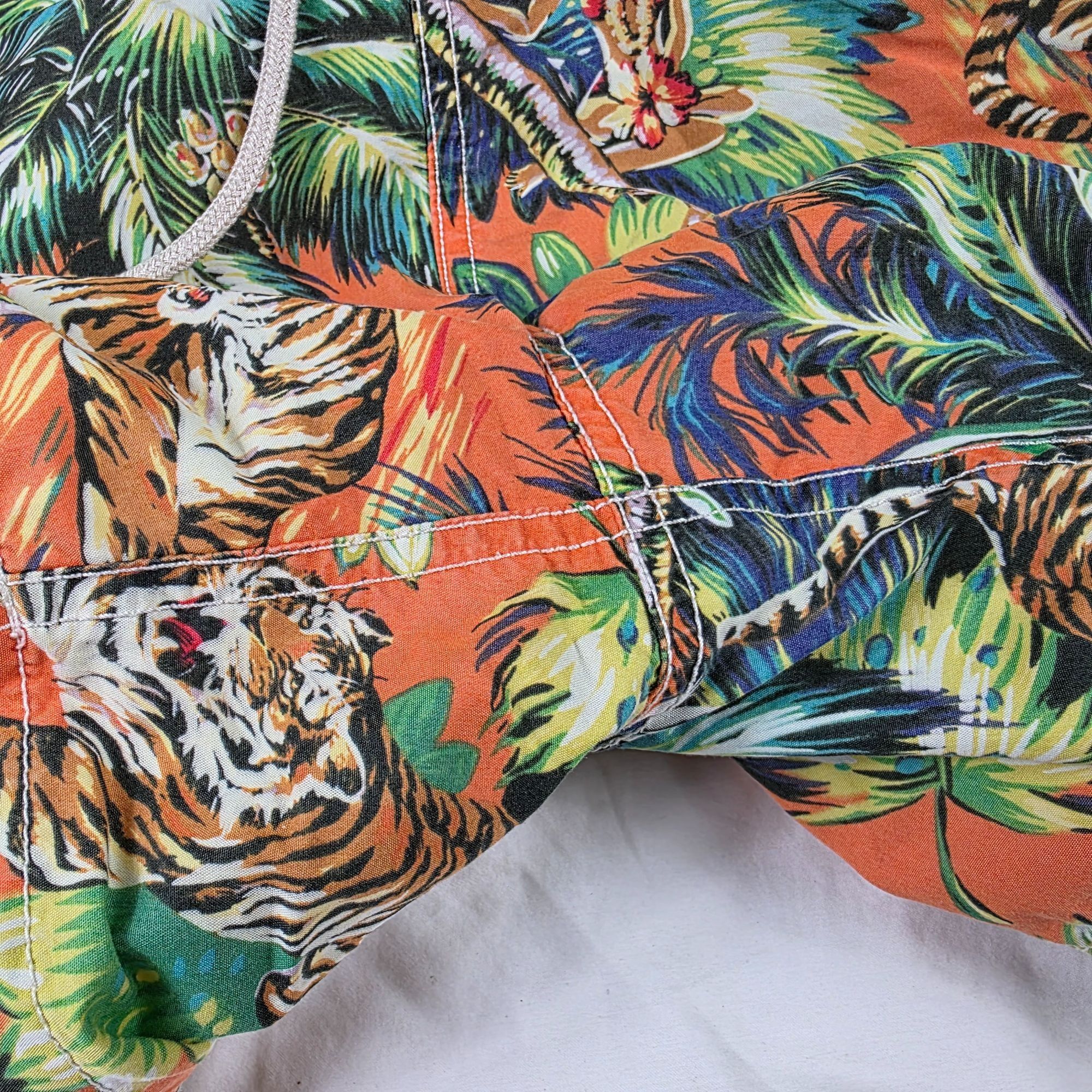 Polo Ralph Lauren Polo Ralph Lauren Mens Small Tropical Print Swim Trunks Oran Size US 30 / EU 46 - 7 Thumbnail