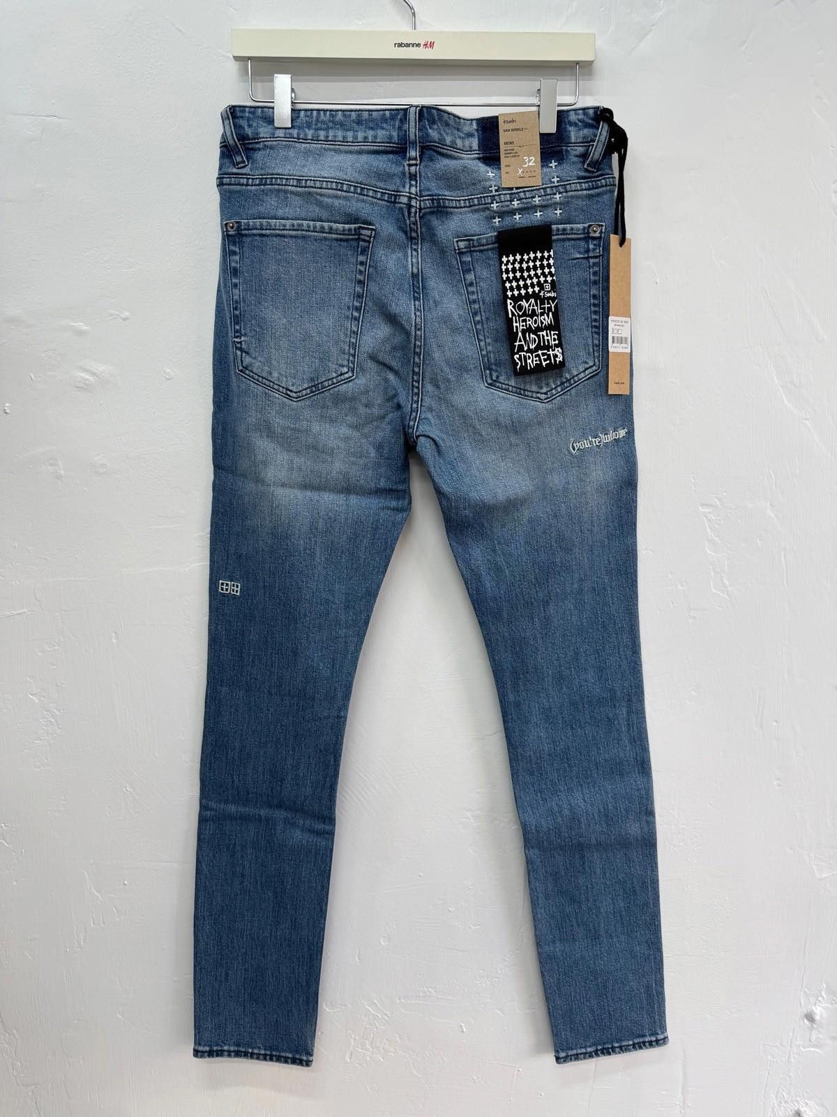 Ksubi new Ksubi mens denim jeans van winkle blue relik watch 32 Size US 32 / EU 48 - 5 Thumbnail