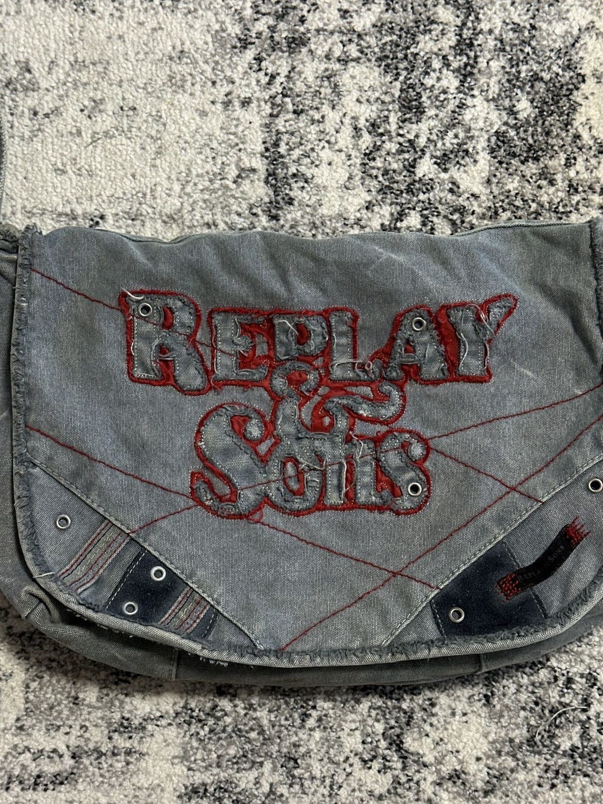 Replay Replay & Sons Vintage Denim Rare Bags Exclusive Edition Size ONE SIZE - 2 Thumbnail