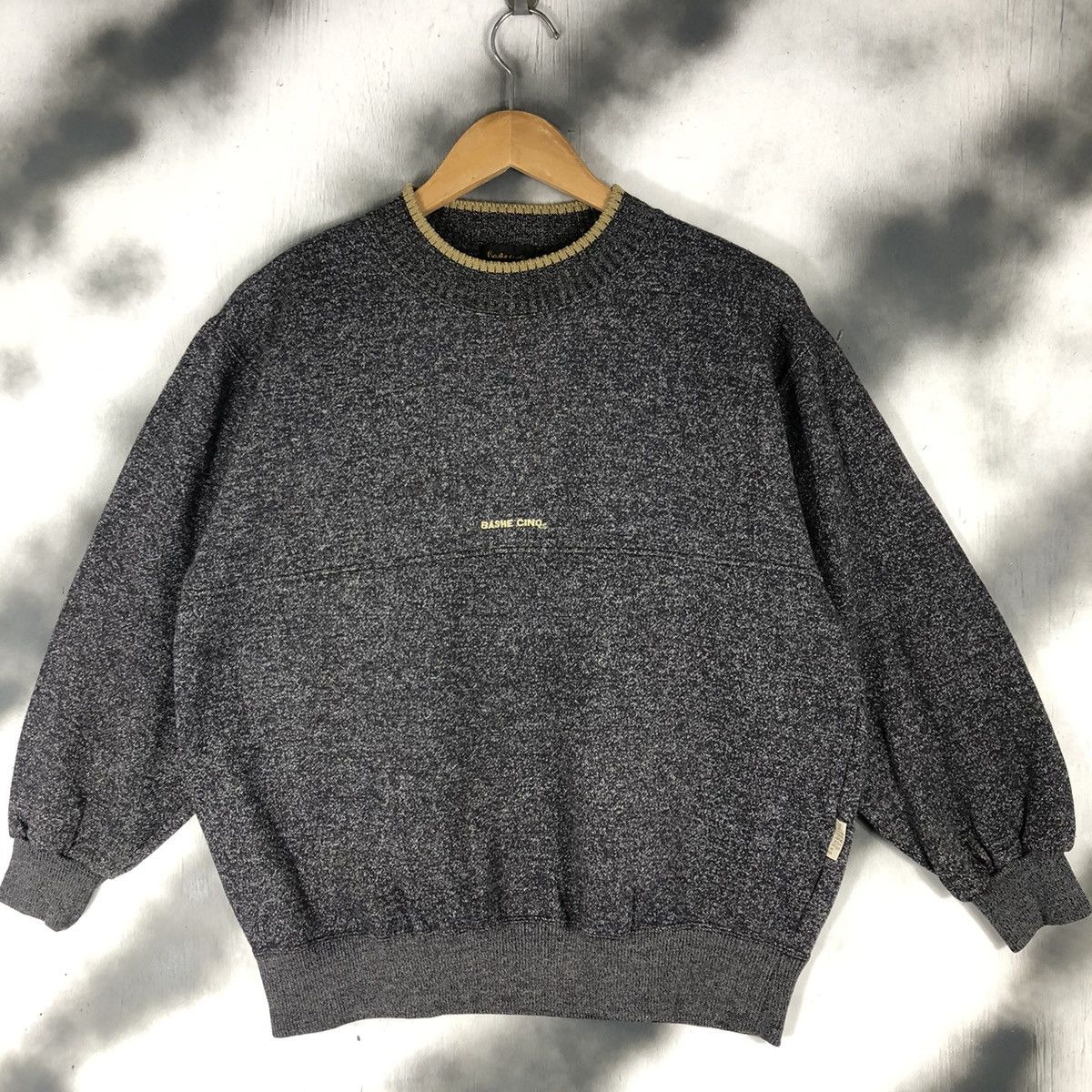 Designer × Japanese Brand Vintage Bashe Cing Embroidery Small Logo Sweater Size US M / EU 48-50 / 2 - 1 Thumbnail