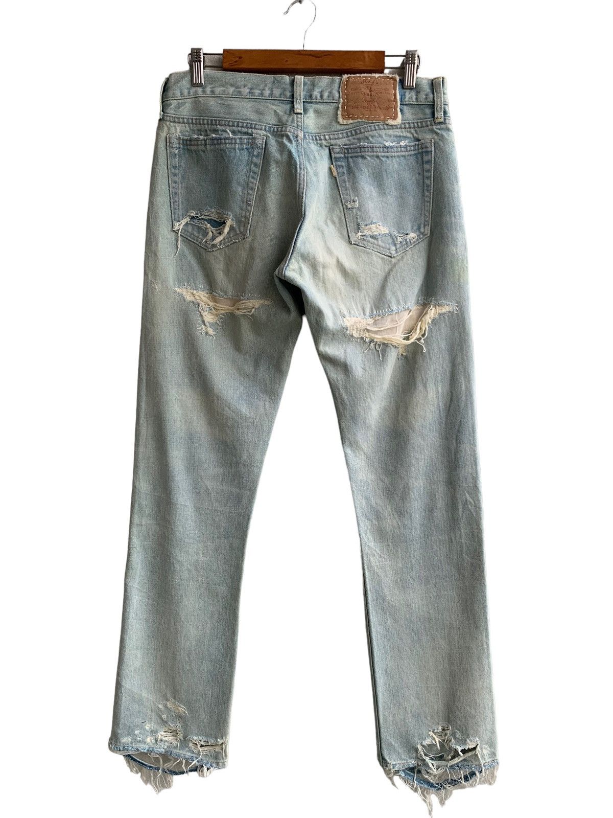 Hope 🔥⚡️Vintage Japanese Brand Distressed RNA Jeans Size US 31 - 6 Thumbnail
