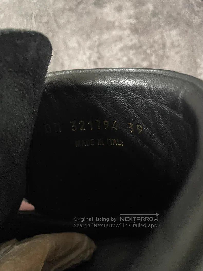 Saint Laurent Paris Saint Laurent Paris High-top black stud flat shoes Size US 6 / EU 39 - 6 Thumbnail