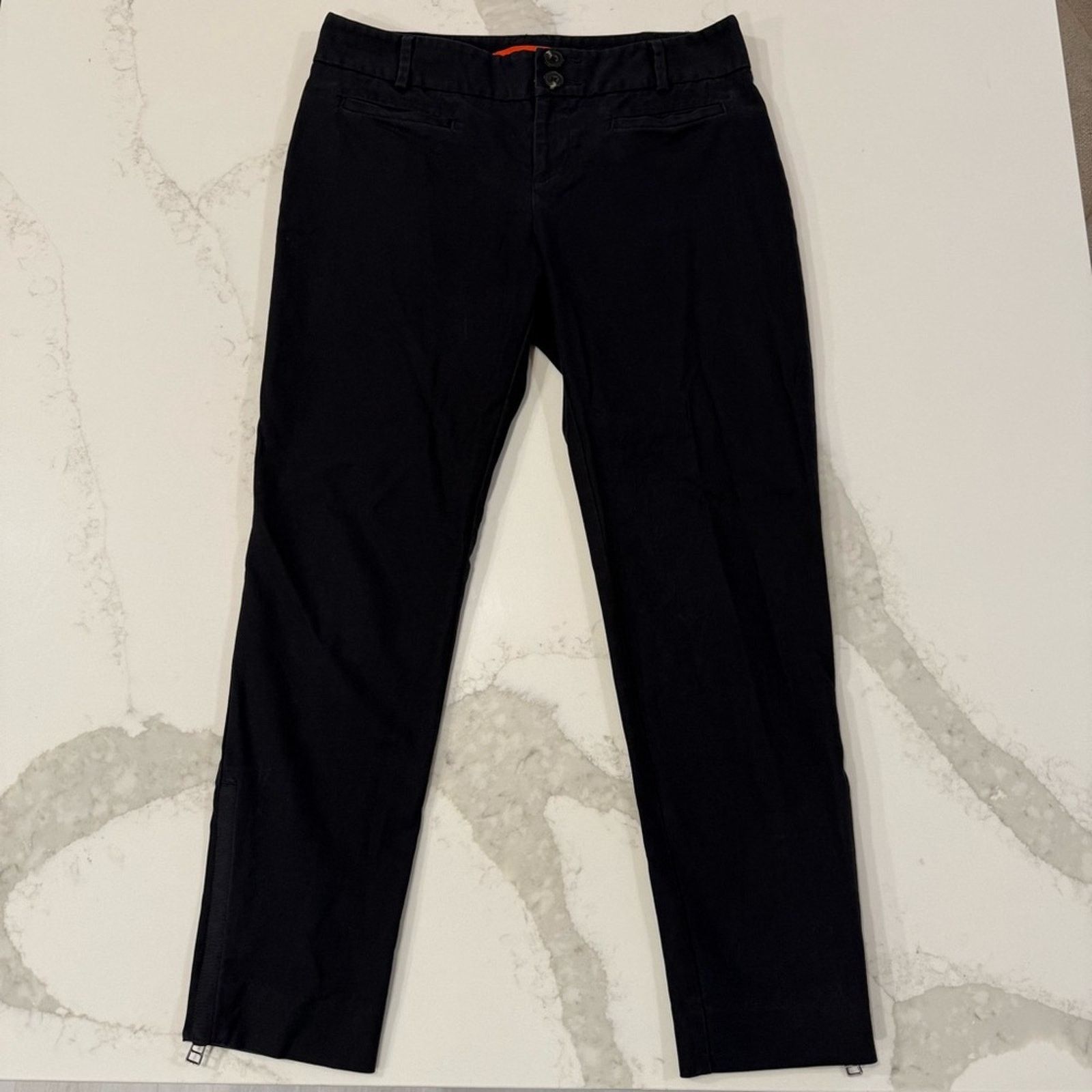 Anthropologie Anthropologie Cartonnier Ankle Zip Charlie Trousers Womens 2 Size 26" / US 2 / IT 38 - 3 Thumbnail